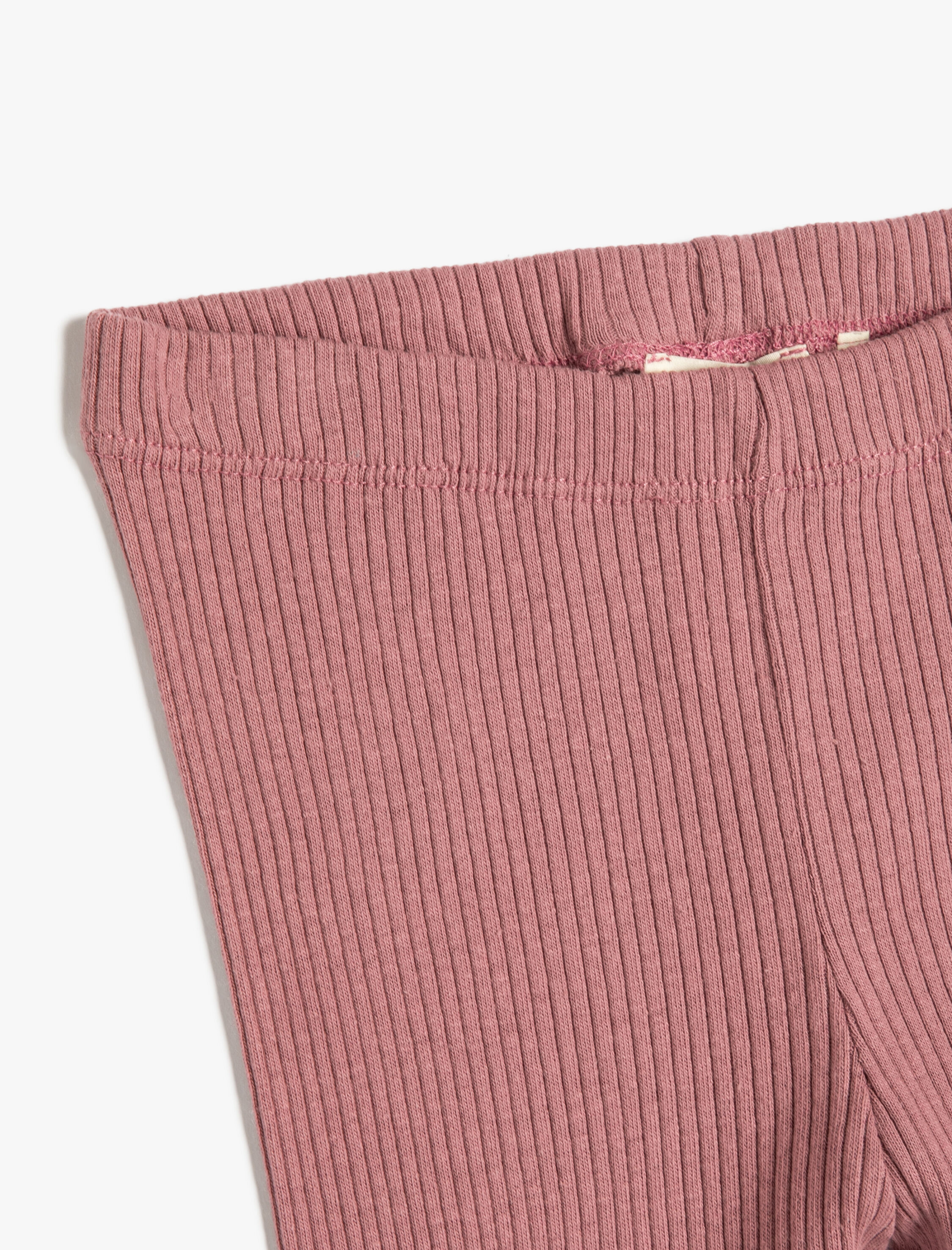  Kız Çocuk Basic Tayt Ribanalı Beli Lastikli Yumuşak Dokulu