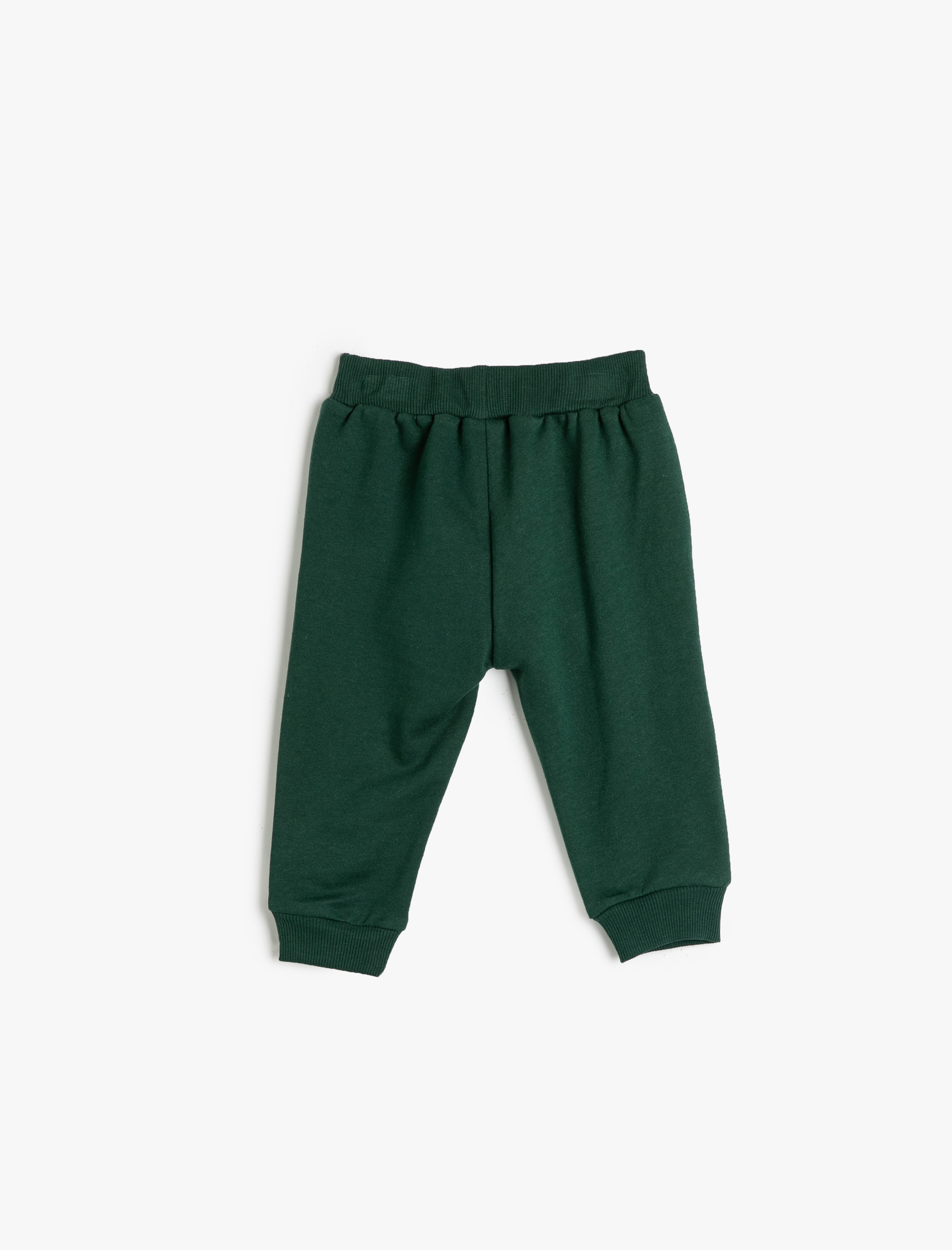  Erkek Bebek Basic Jogger Eşofman Altı Şardonlu Cepli Beli Bağlamalı Pamuklu