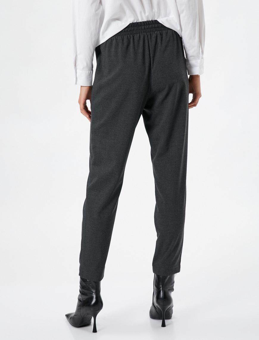   Beli Bağlamalı Pantolon Jogger