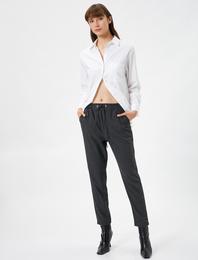 Beli Bağlamalı Pantolon Jogger