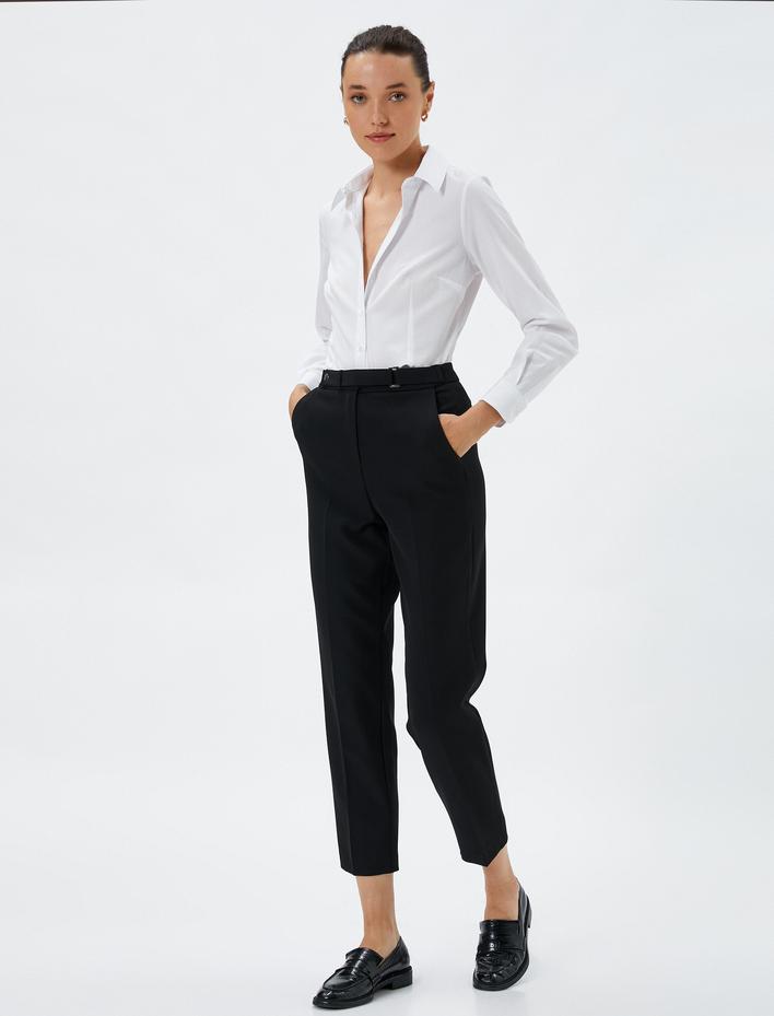  Klasik Gömlek Uzun Kollu Düğmeli Slim Fit