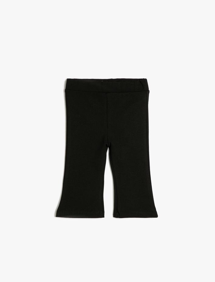 Kız Bebek Basic İspanyol Paça Tayt