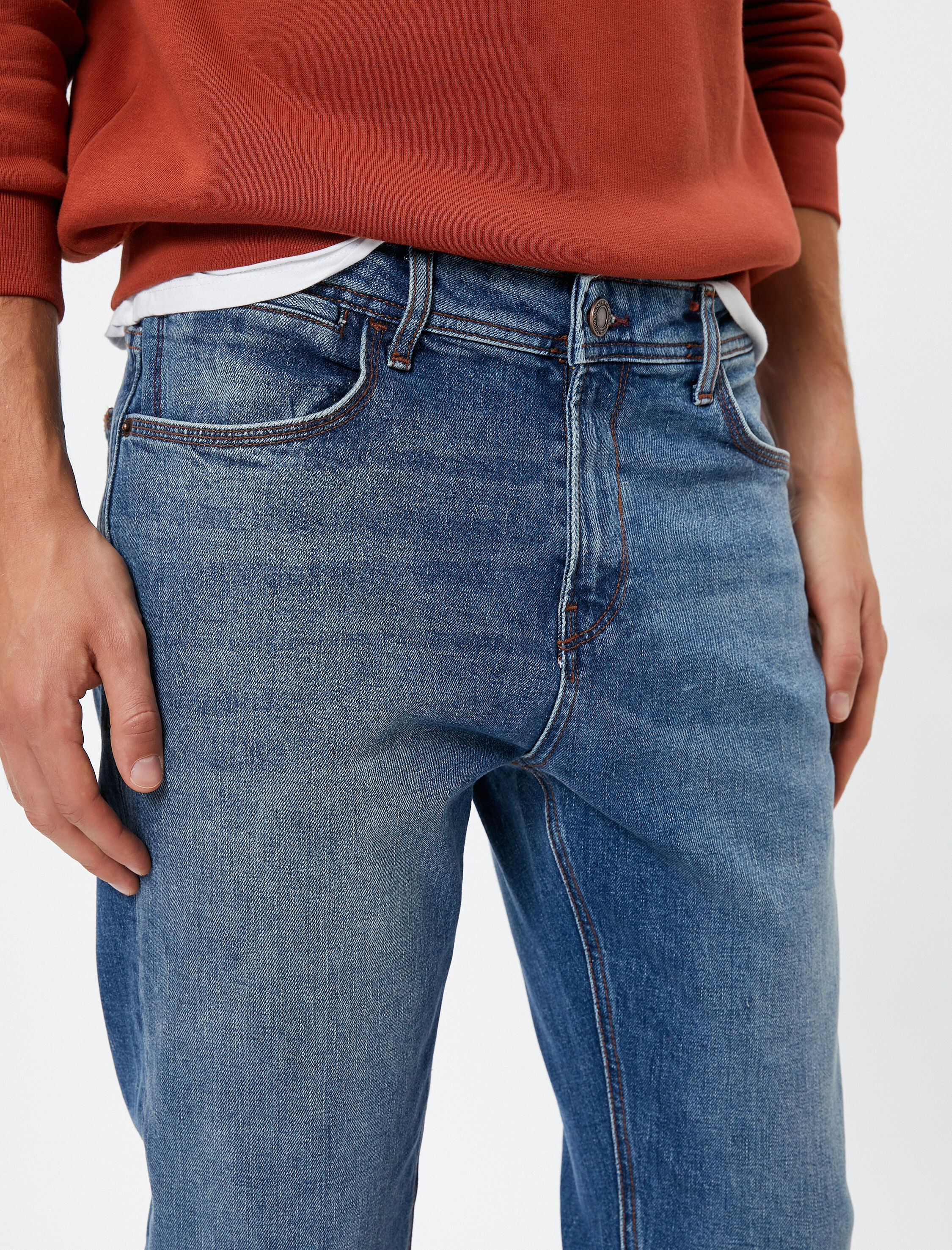   Skinny Fit Kot Pantolon - Michael Jean