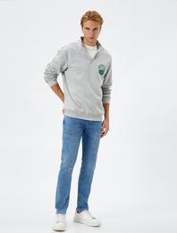 Slim Fit Kot Pantolon - Brad Jean