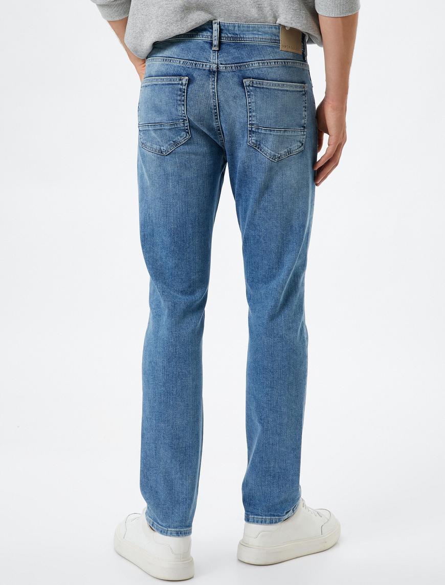  Slim Fit Kot Pantolon - Brad Jean