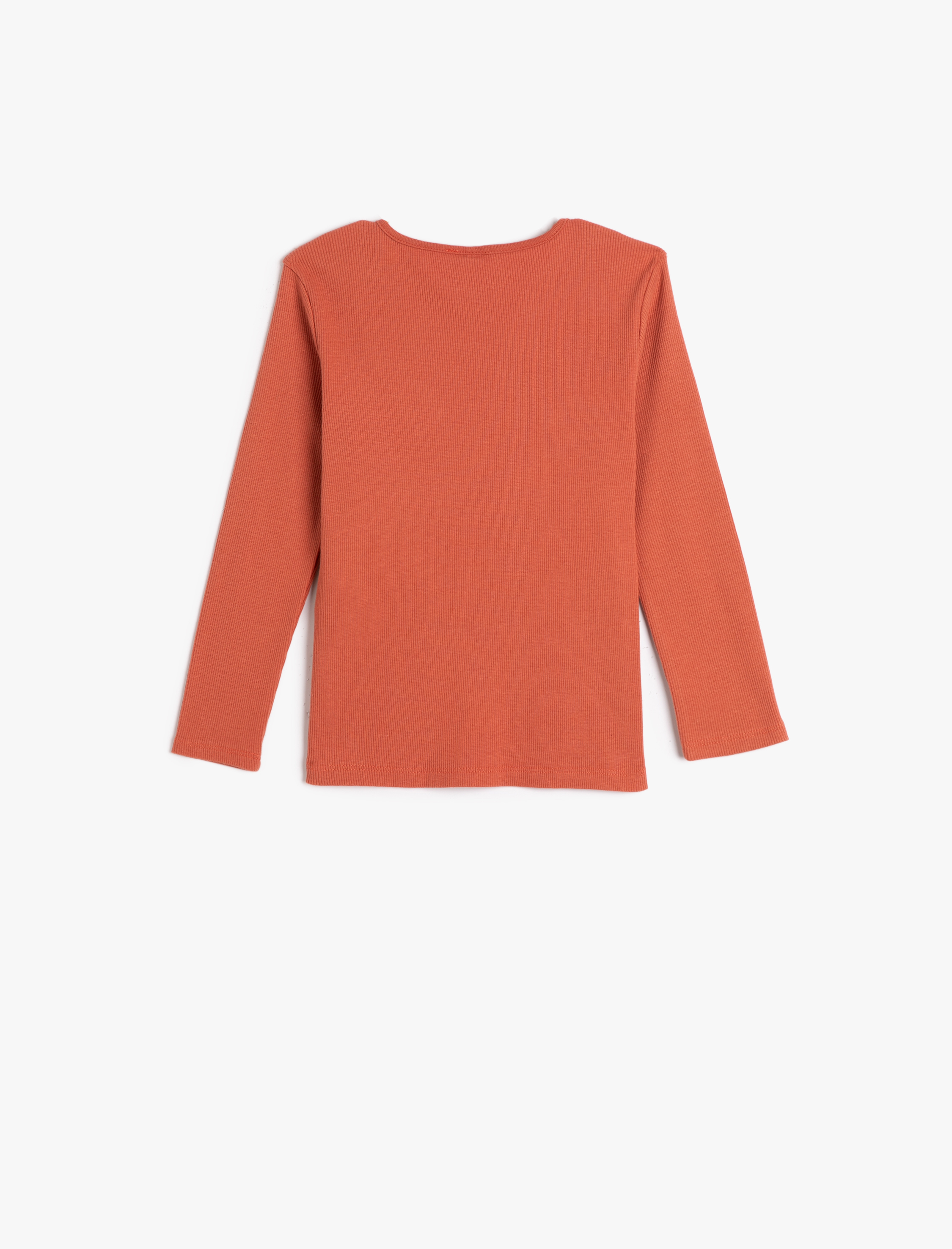  Erkek Bebek Kaplan Baskılı Tişört Uzun Kollu Bisiklet Yaka Kaşkorse