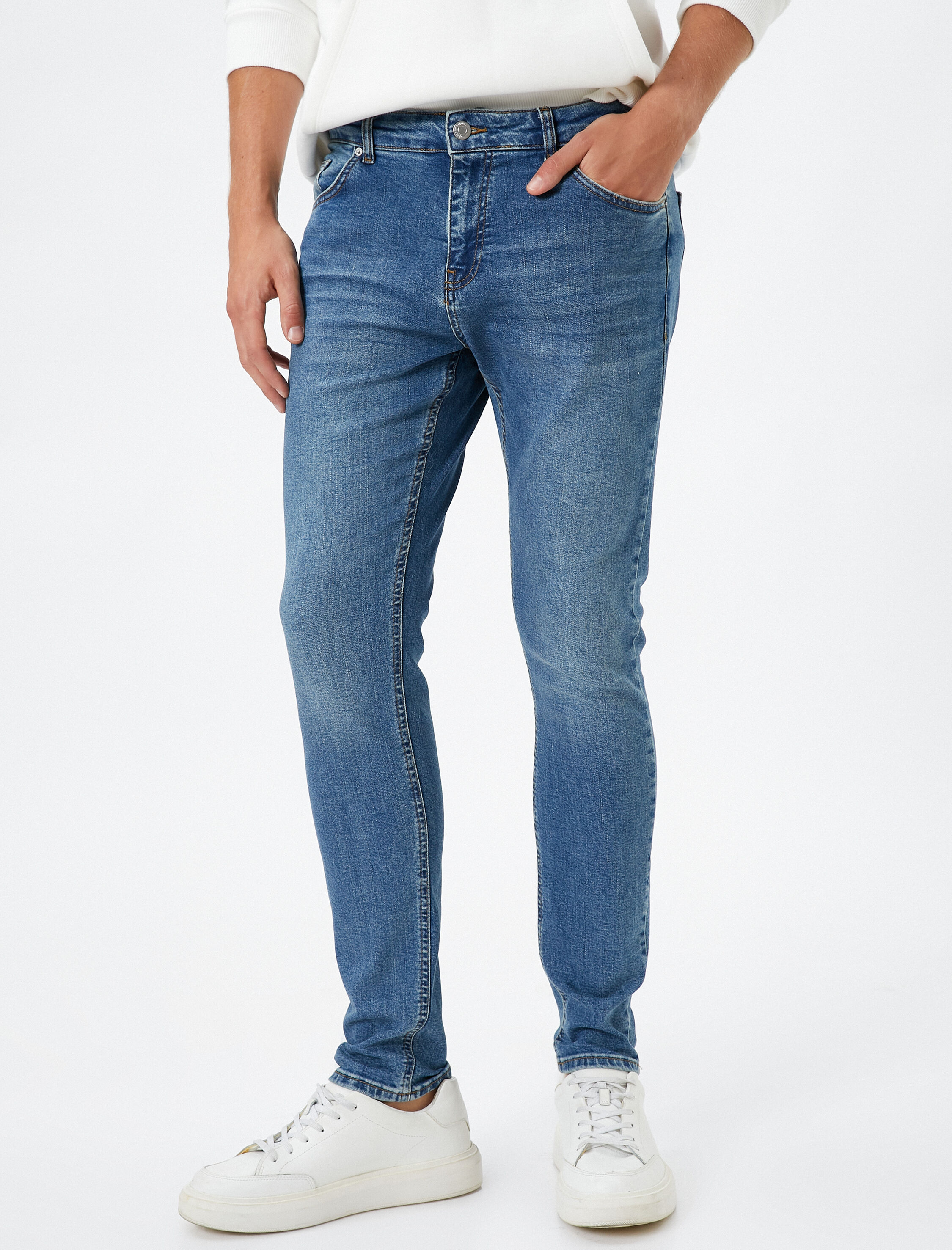   Skinny Fit Kot Pantolon - Michael Jean