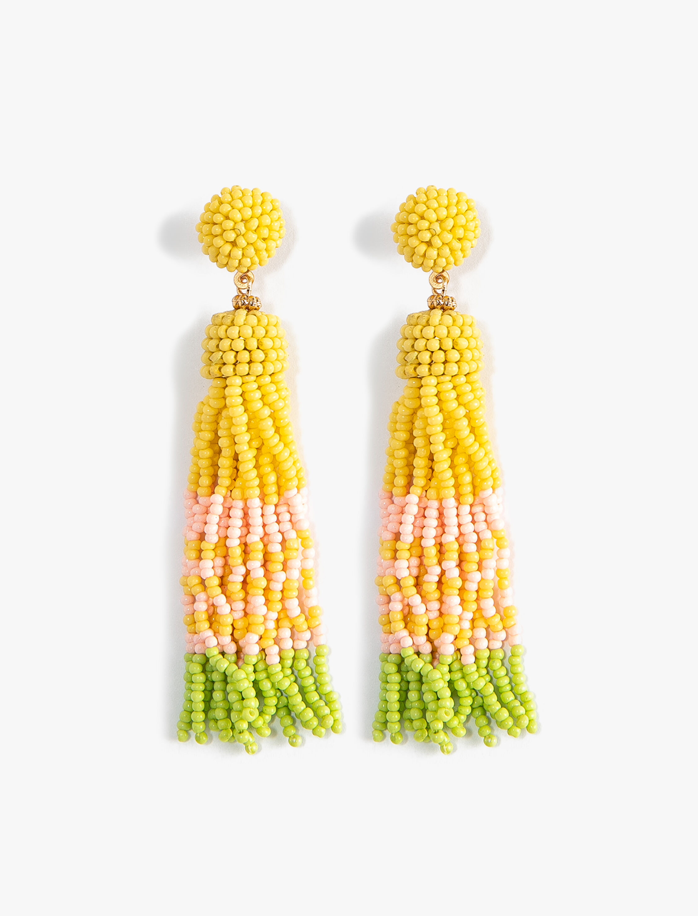  Kadın Boncuklu Küpe Sallantılı Çok Renkli