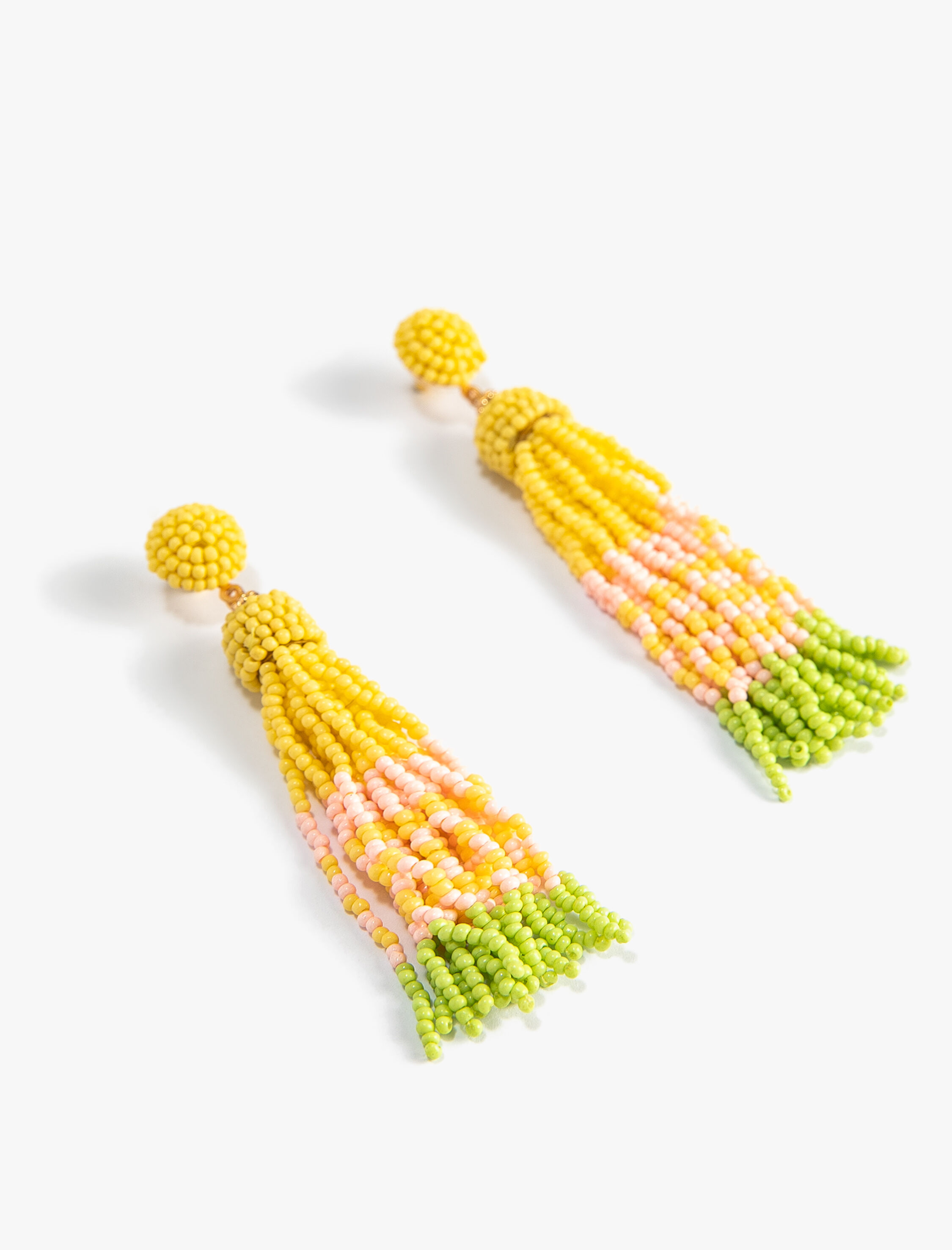  Kadın Boncuklu Küpe Sallantılı Çok Renkli