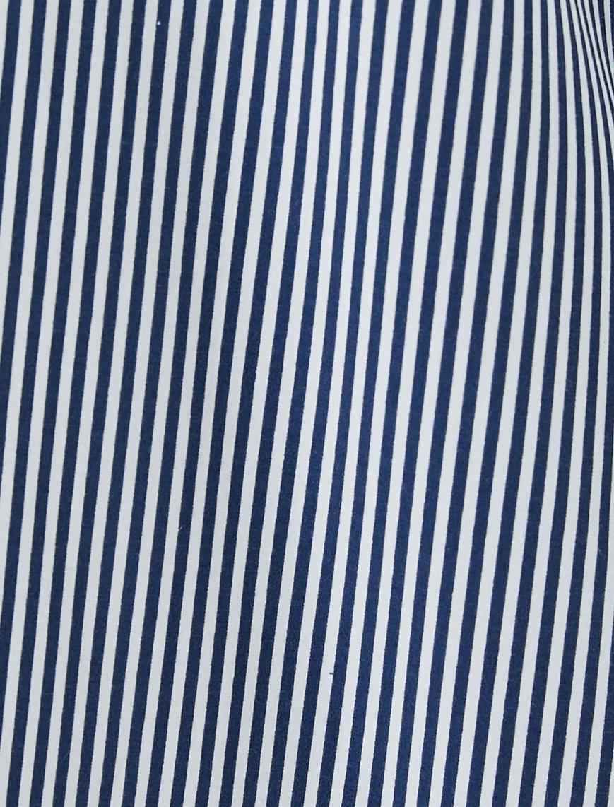   Klasik Gömlek Manşet Yaka Uzun Kollu Düğmeli Non Iron