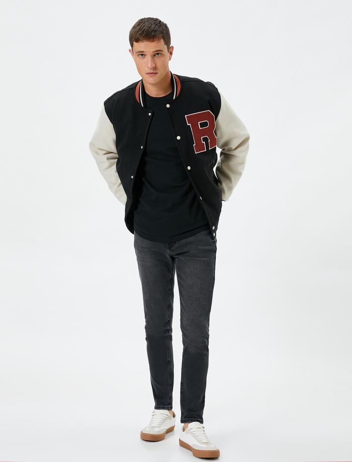  Skinny Fit Kot Pantolon - Michael Jean