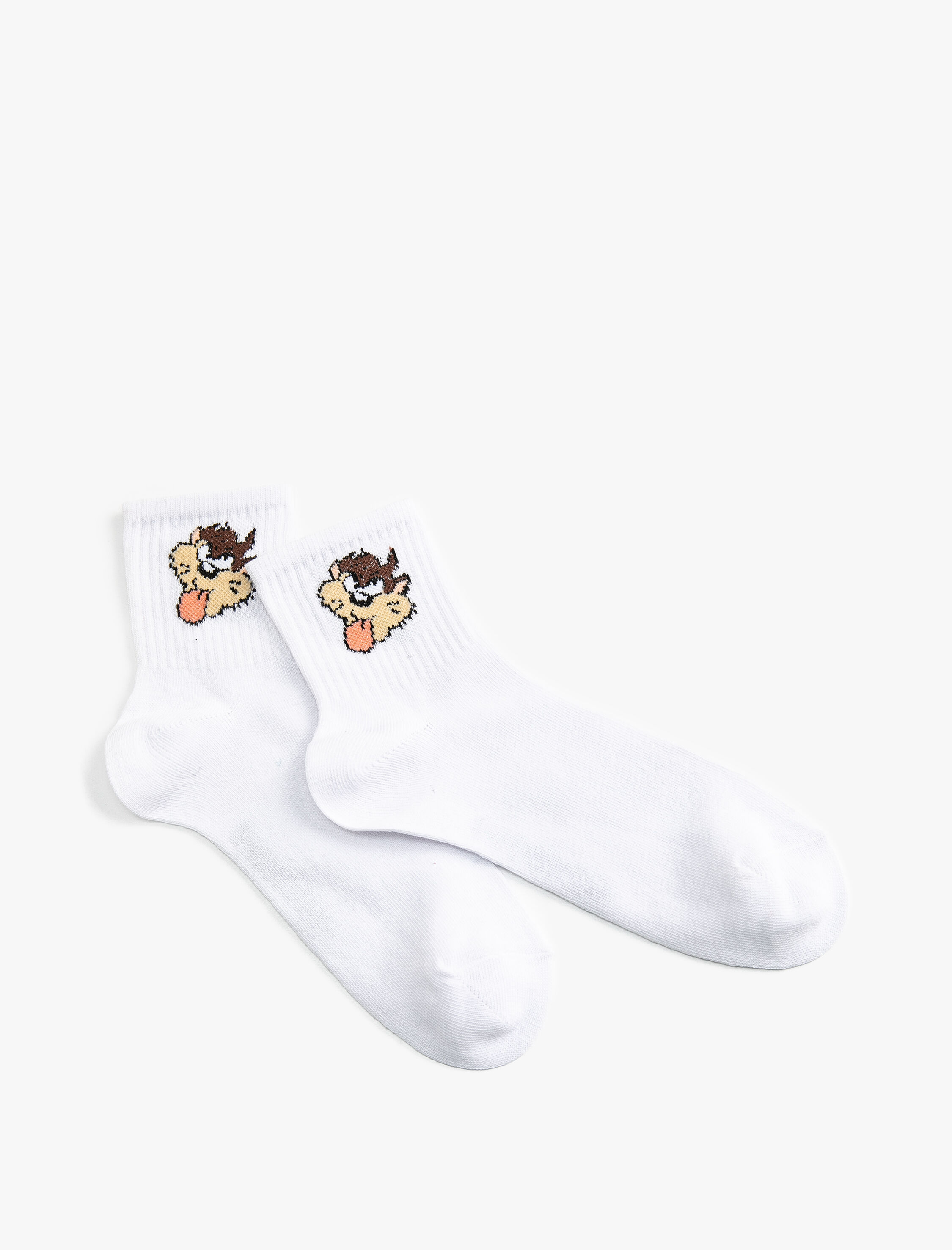  Kadın Tazmanya Canavarı Çorap Lisanslı İşlemeli