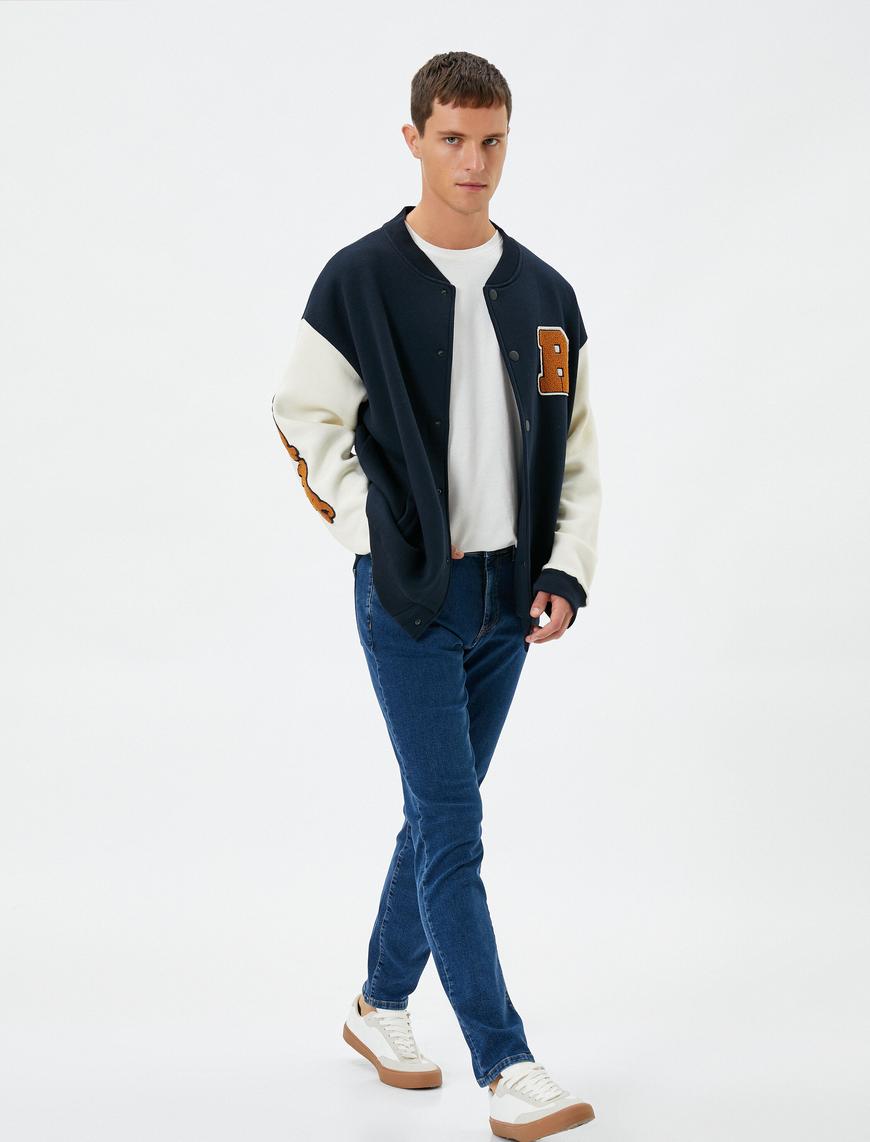   Slim Fit Kot Pantolon - Brad Jean