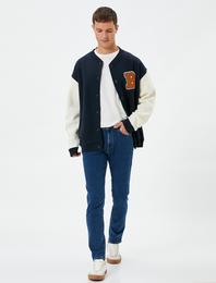 Slim Fit Kot Pantolon - Brad Jean