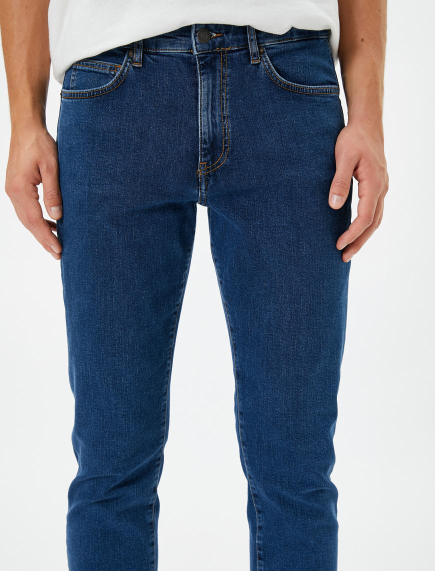   Slim Fit Kot Pantolon - Brad Jean