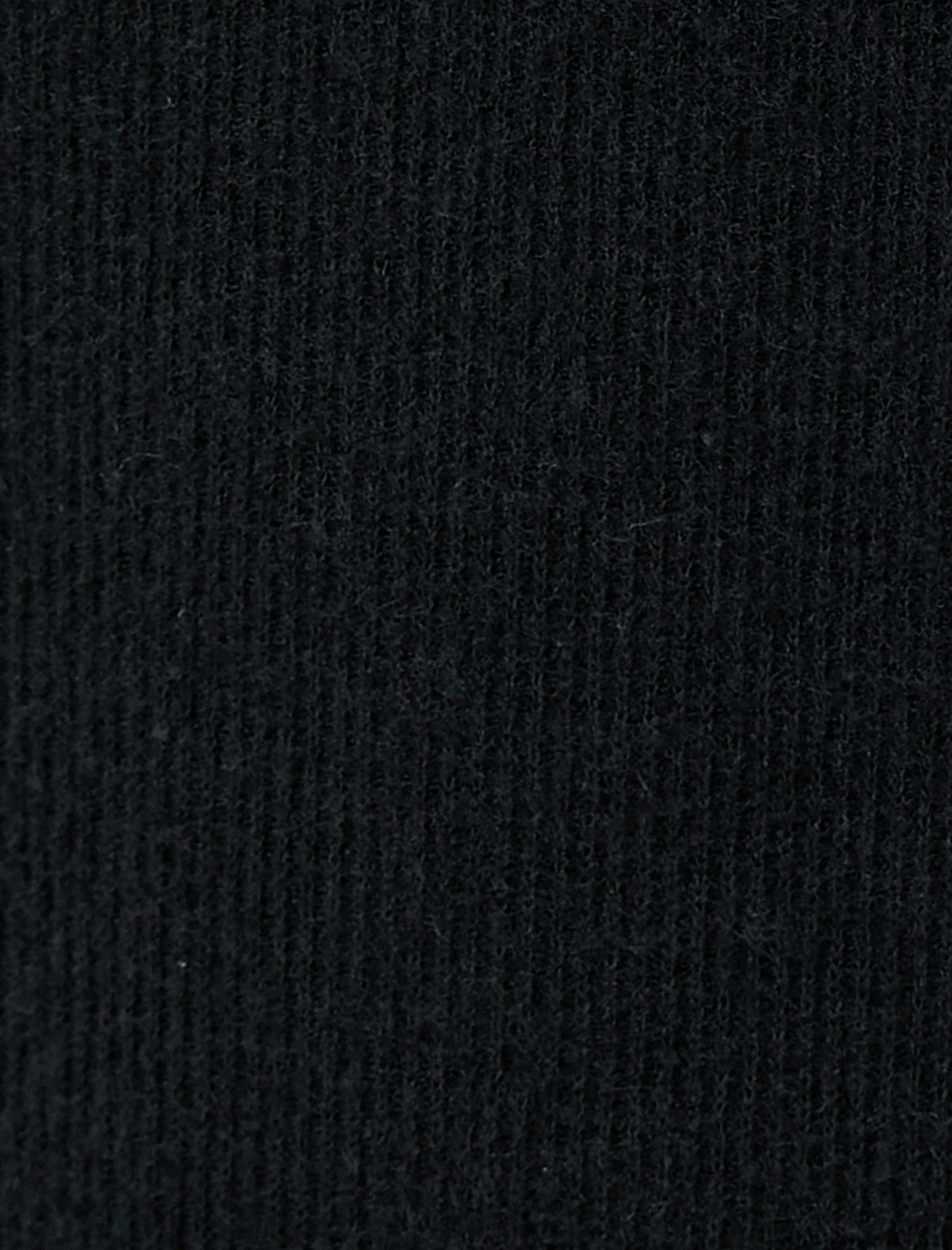   Dik Yaka Sweatshirt Dokulu Uzun Kollu