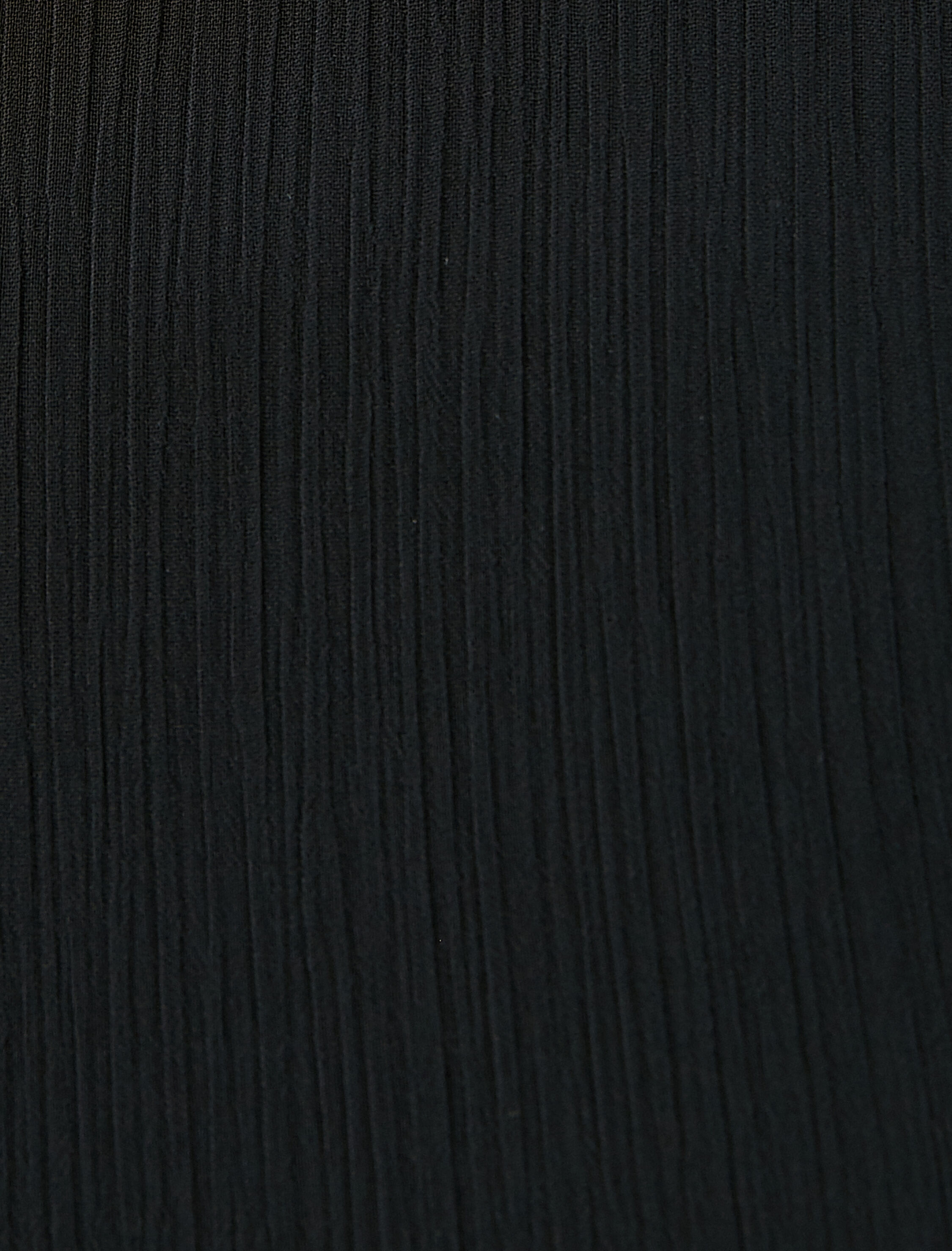   Mini Şifon Elbise Balon Kollu Gipeli Dik Yaka Astarlı