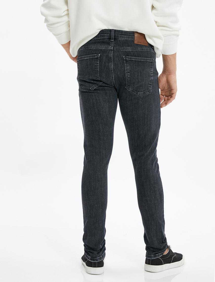   Skinny Fit Kot Pantolon - Michael Jean