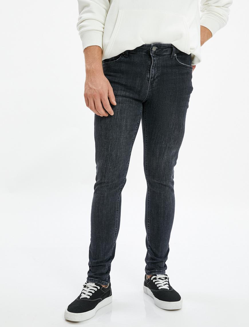   Skinny Fit Kot Pantolon - Michael Jean