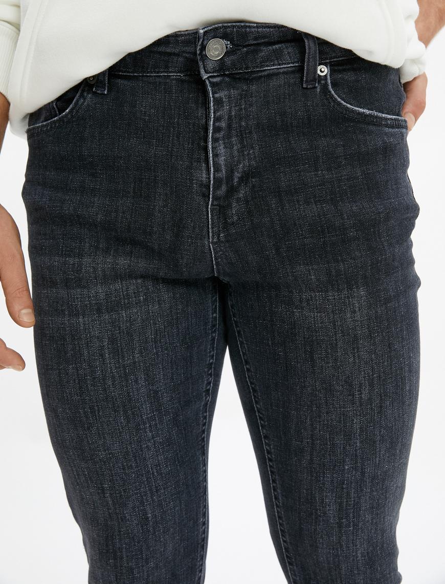   Skinny Fit Kot Pantolon - Michael Jean