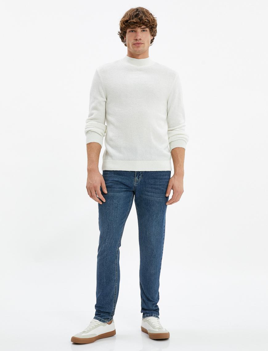   Slim Fit Kot Pantolon - Brad Jean