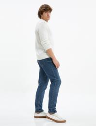 Slim Fit Kot Pantolon - Brad Jean