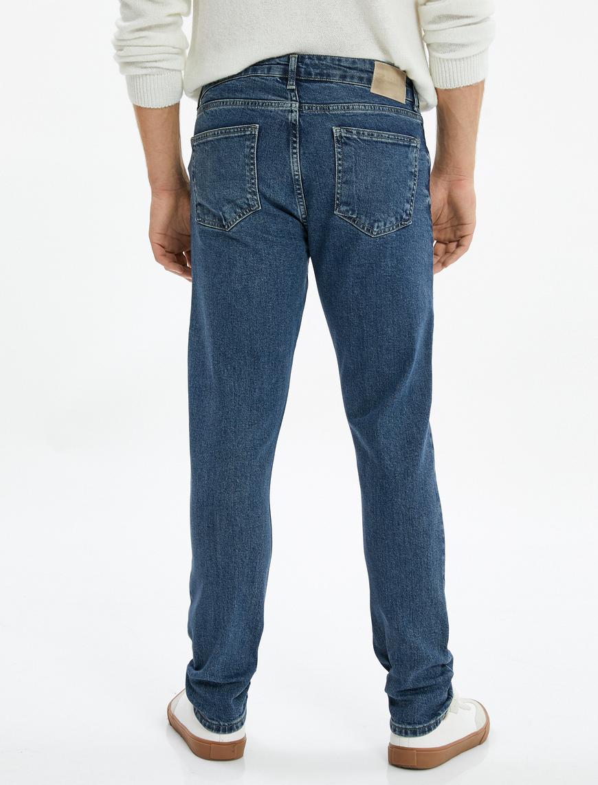   Slim Fit Kot Pantolon - Brad Jean