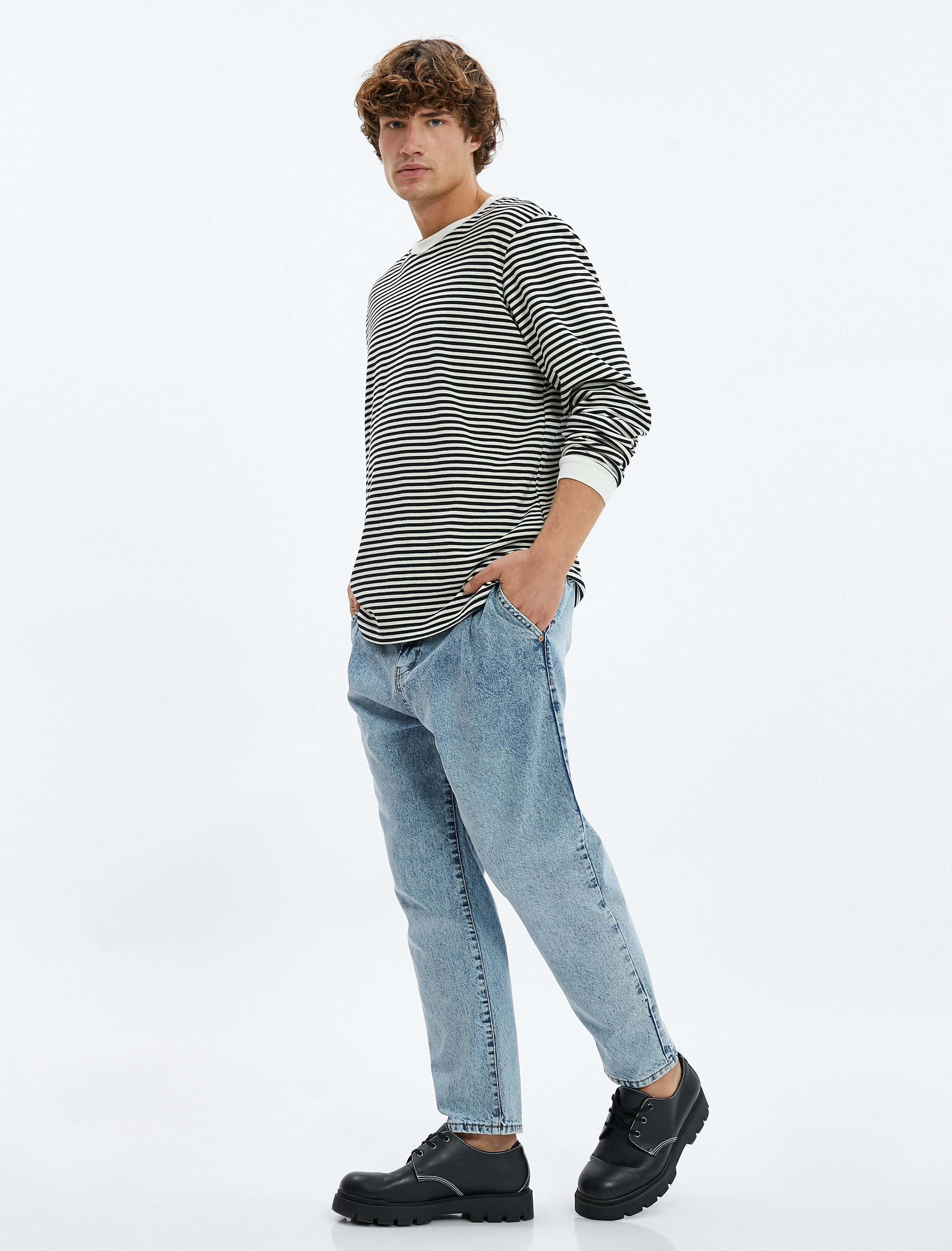   Loose Fit Jean Pantolon - Steve Jean