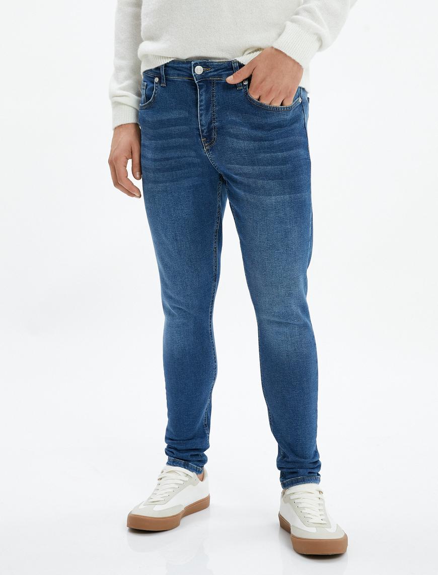   Super Skinny Fit Kot Pantolon - Justin Jean