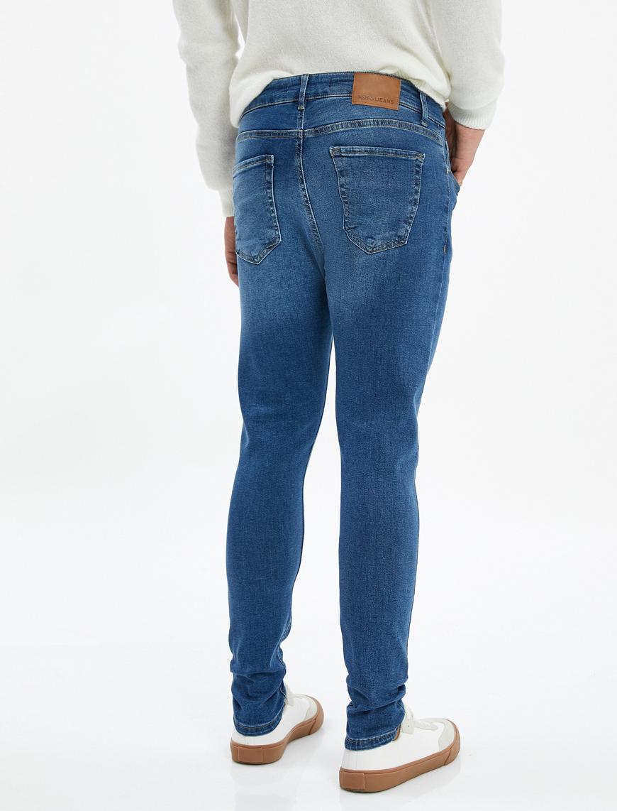   Super Skinny Fit Kot Pantolon - Justin Jean