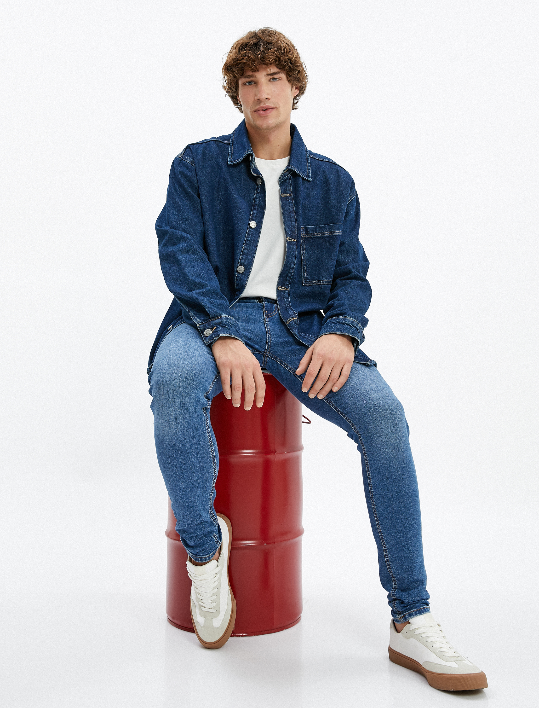   Skinny Fit Kot Pantolon - Michael Jean