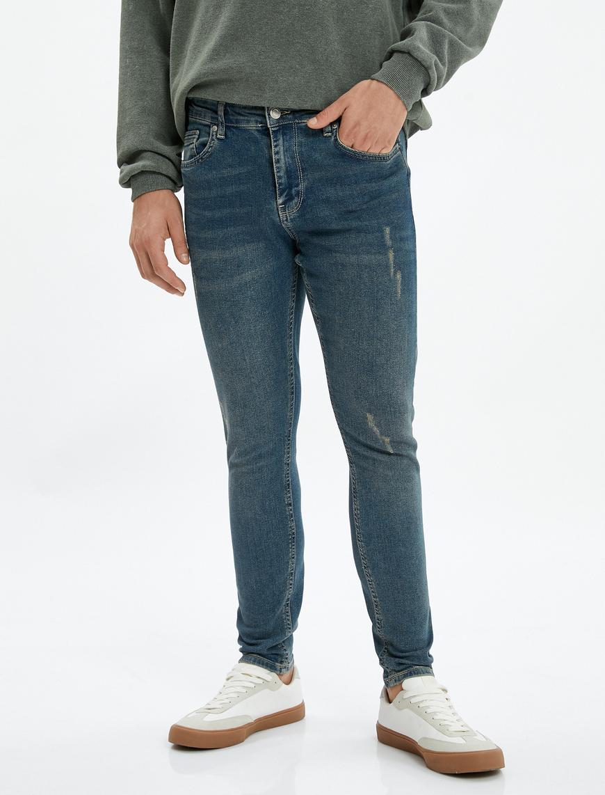   Super Skinny Fit Kot Pantolon - Justin Jean