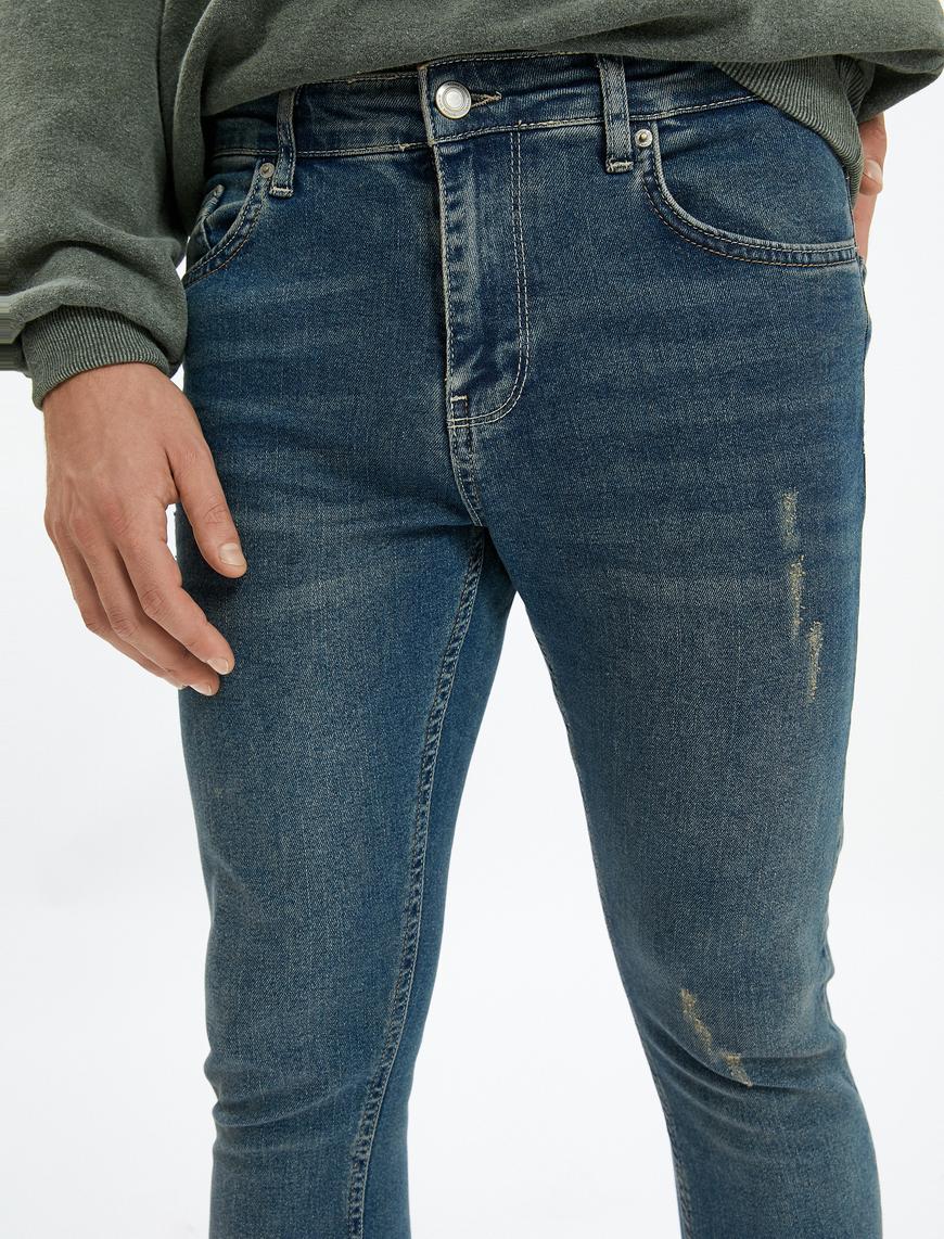   Super Skinny Fit Kot Pantolon - Justin Jean