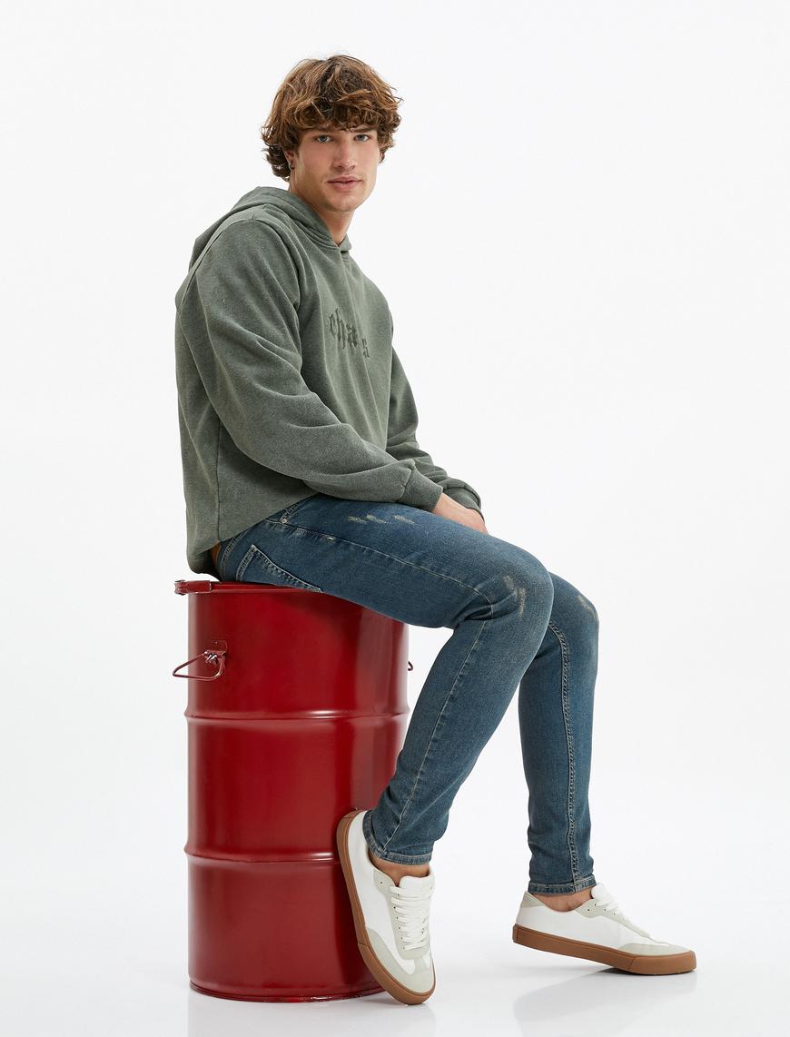   Super Skinny Fit Kot Pantolon - Justin Jean