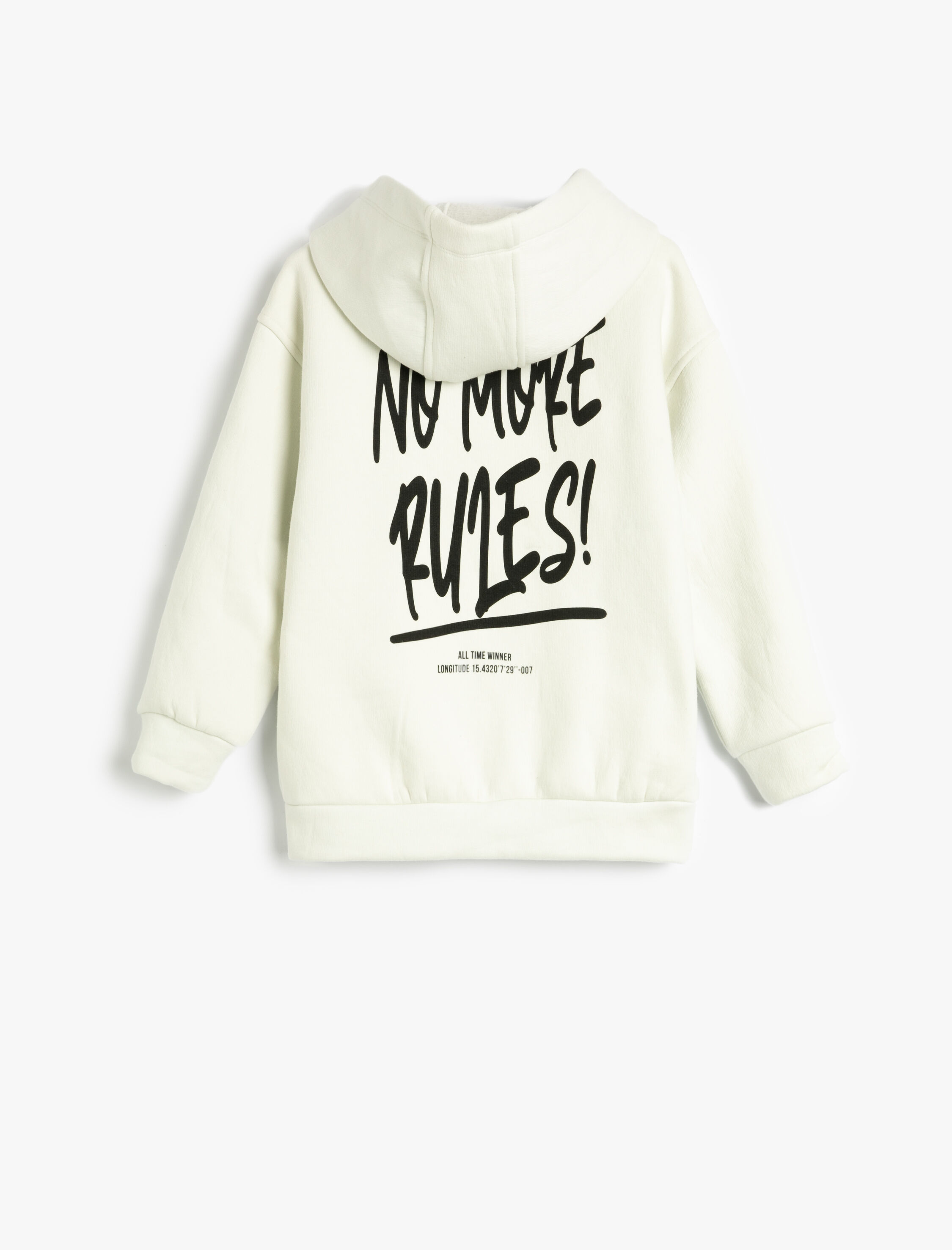 Erkek Çocuk Basic Kapşonlu Sweatshirt Kanguru Cepli Pamuklu Şardonlu