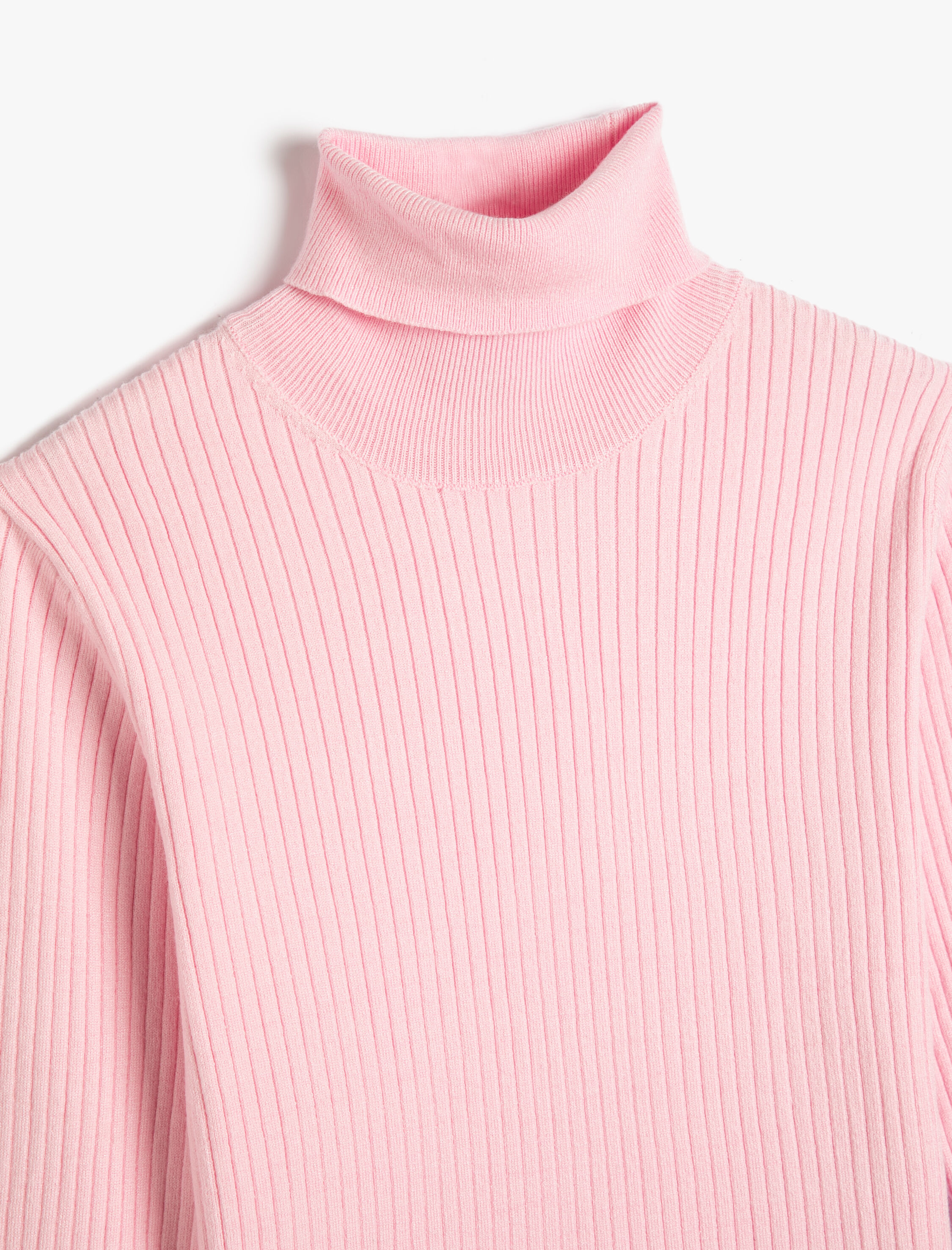  Kız Çocuk Balıkçı Yaka Kazak Uzun Kollu Kaşkorse