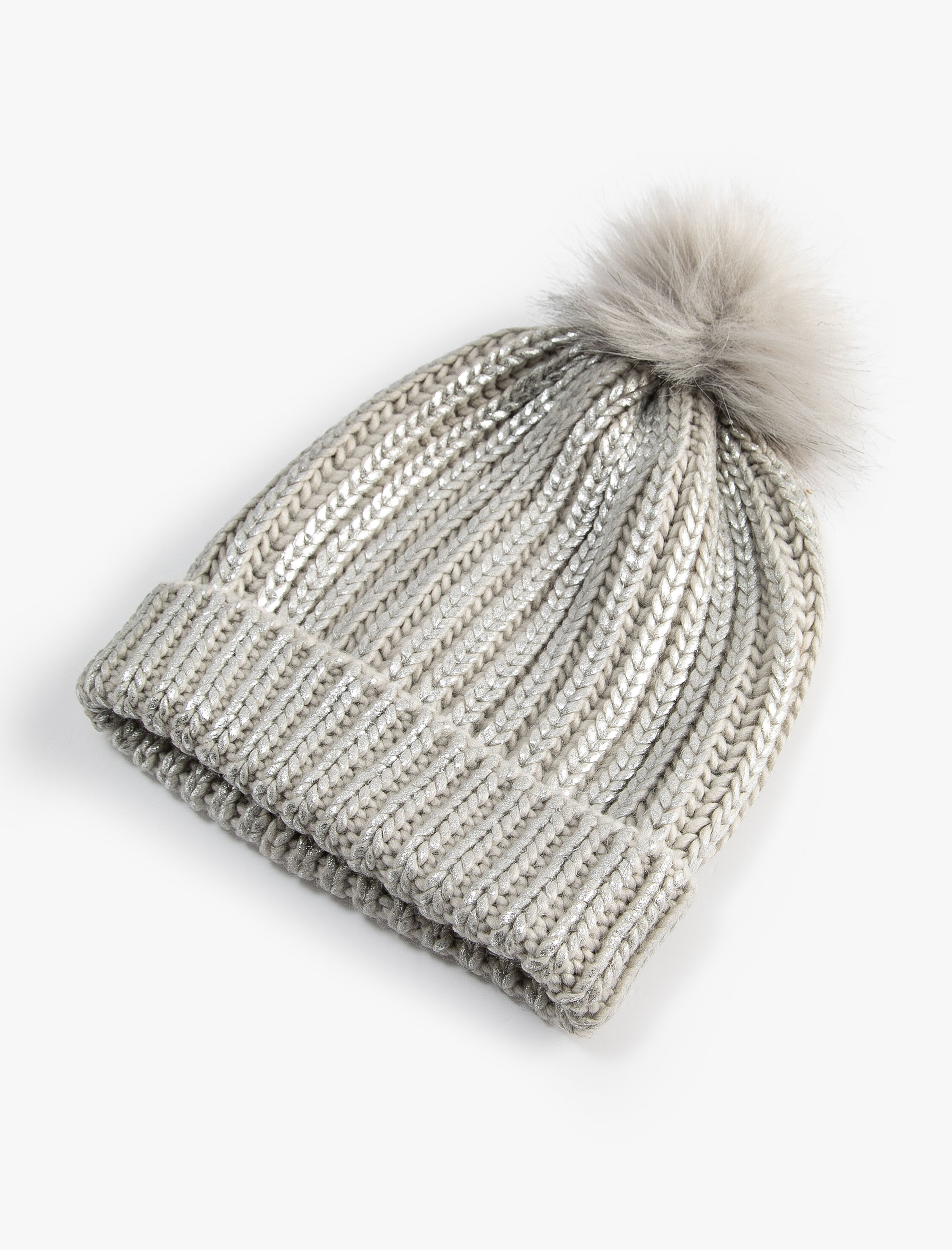  Kadın Triko Bere Peluş Ponpon Detaylı