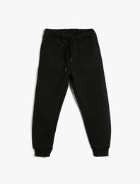 Basic Jogger Eşofman Altı Beli Bağlamalı Cepli