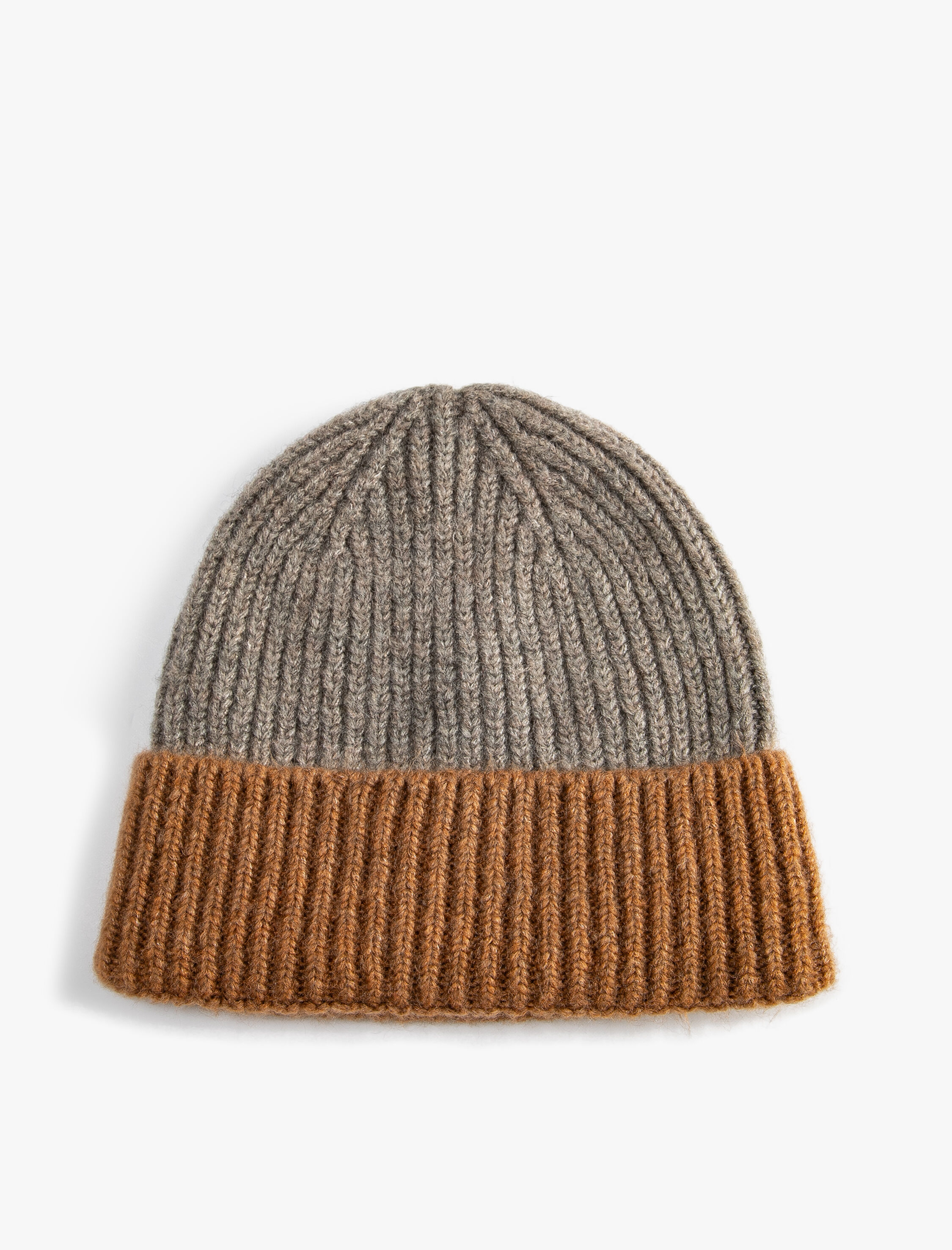  Kadın Lastikli Örgü Bere Renk Bloklu