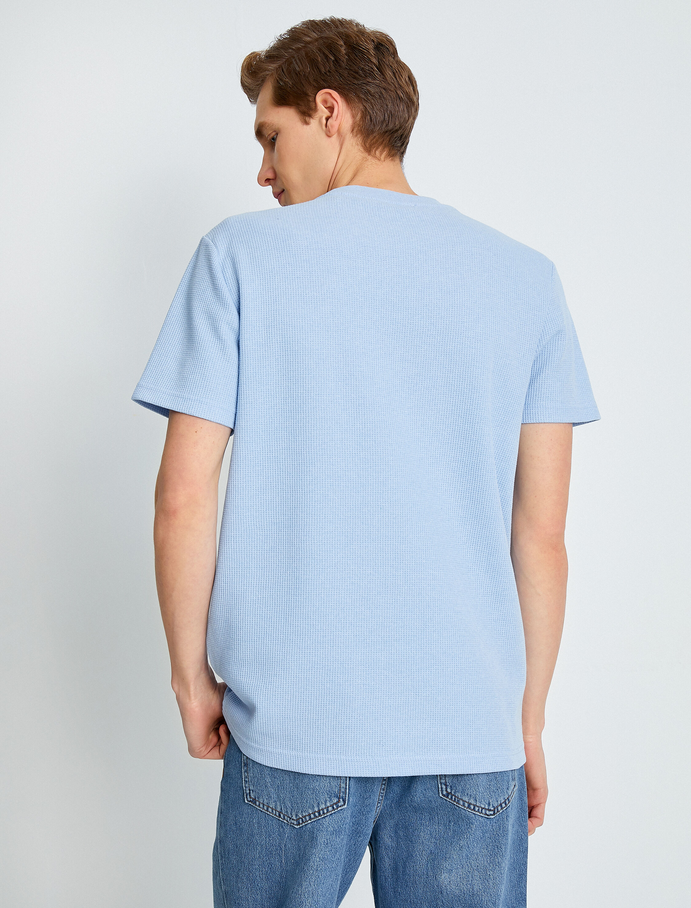   Regular Fit İşlemeli Tişört
