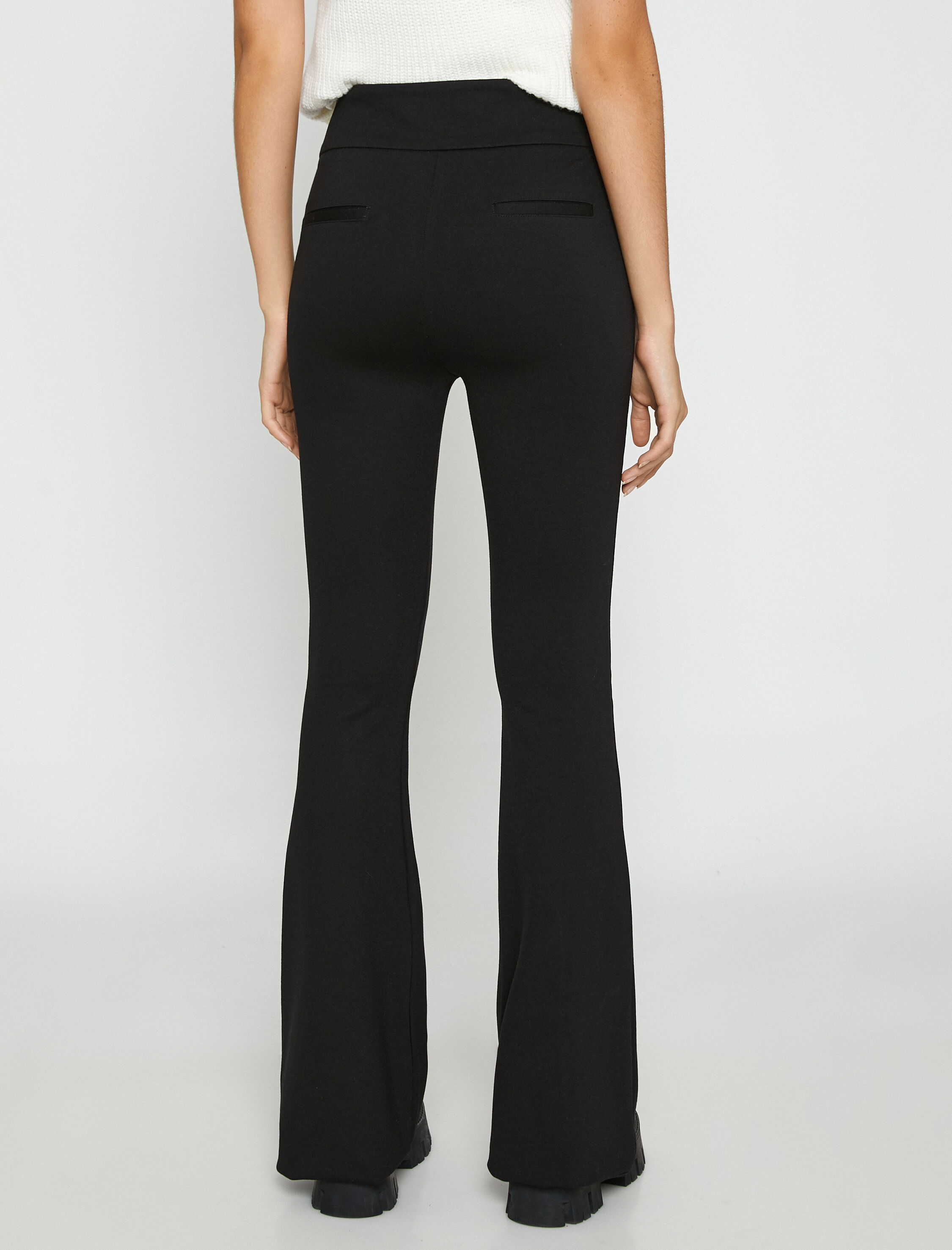 İspanyol Paça Tayt Pantolon