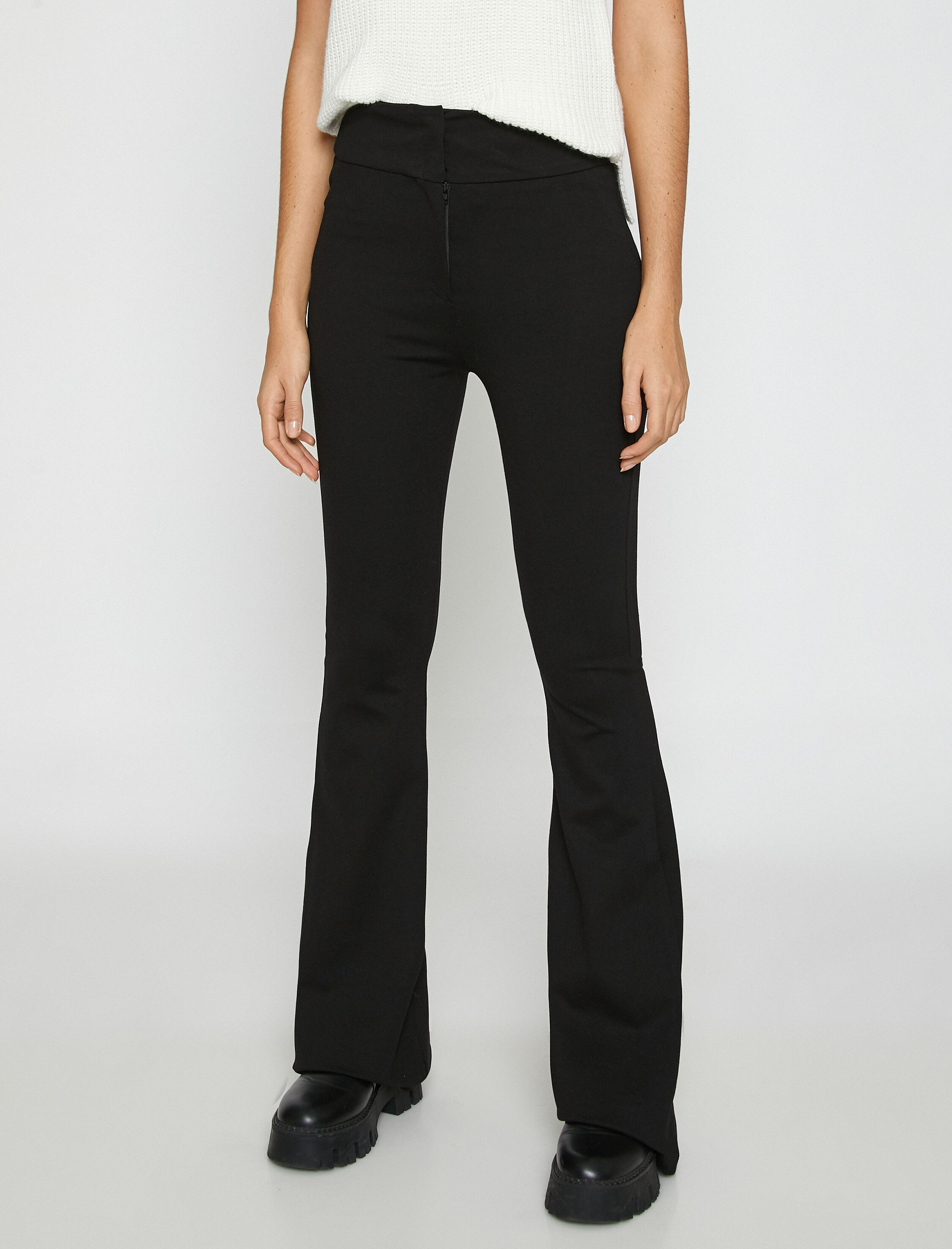 İspanyol Paça Tayt Pantolon