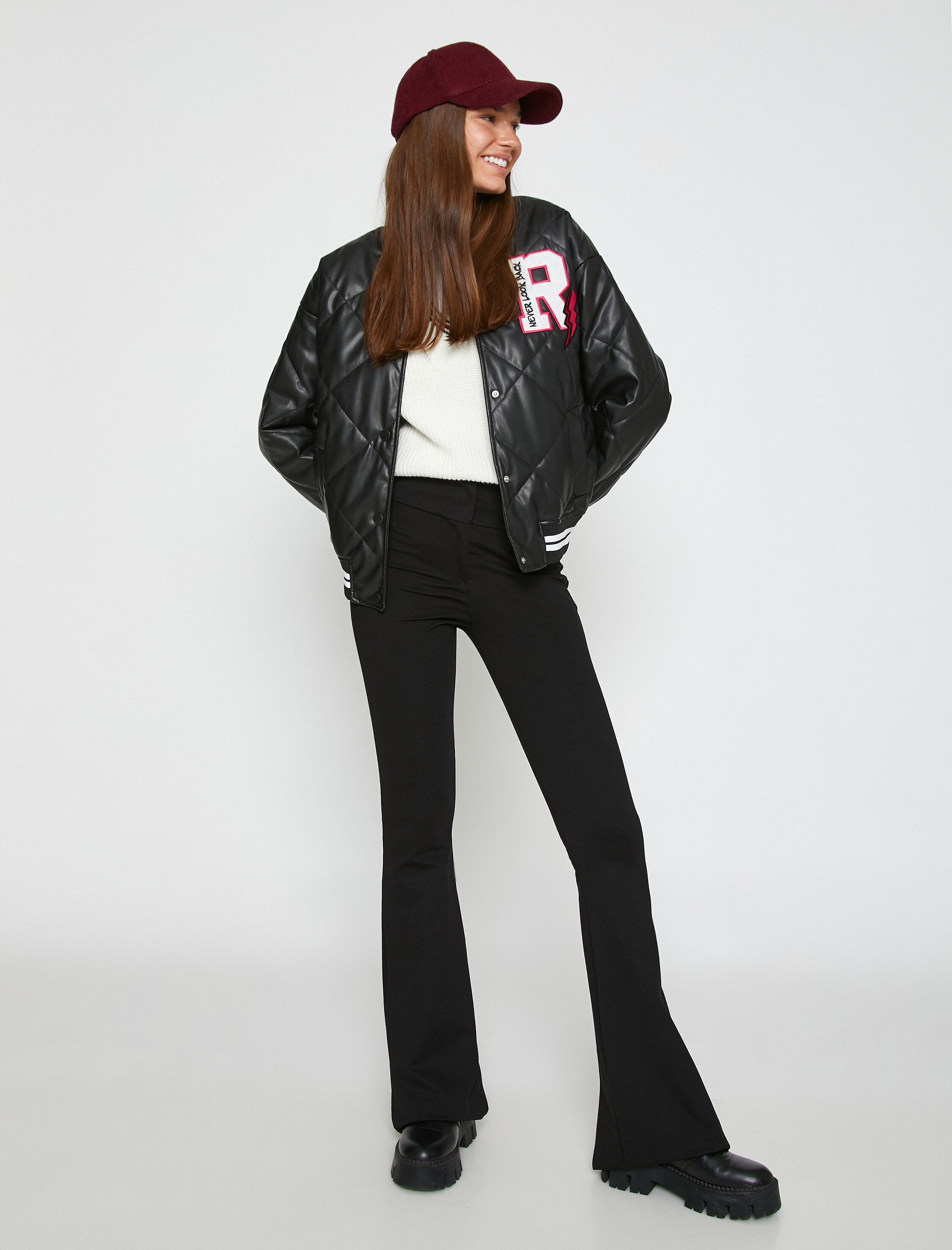 İspanyol Paça Tayt Pantolon