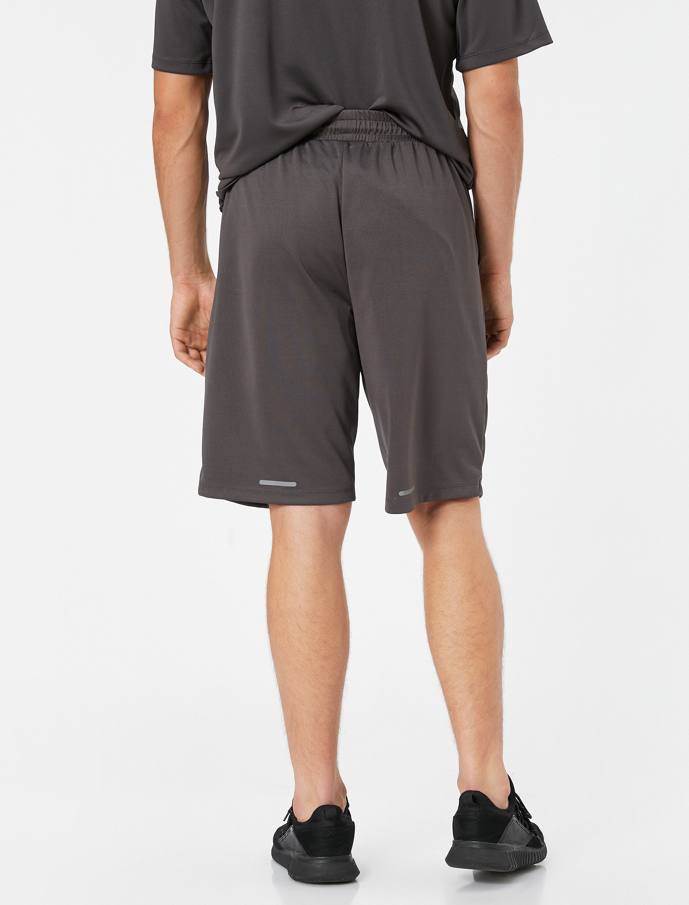   Spor Şort Beli Bağcıklı Cepli