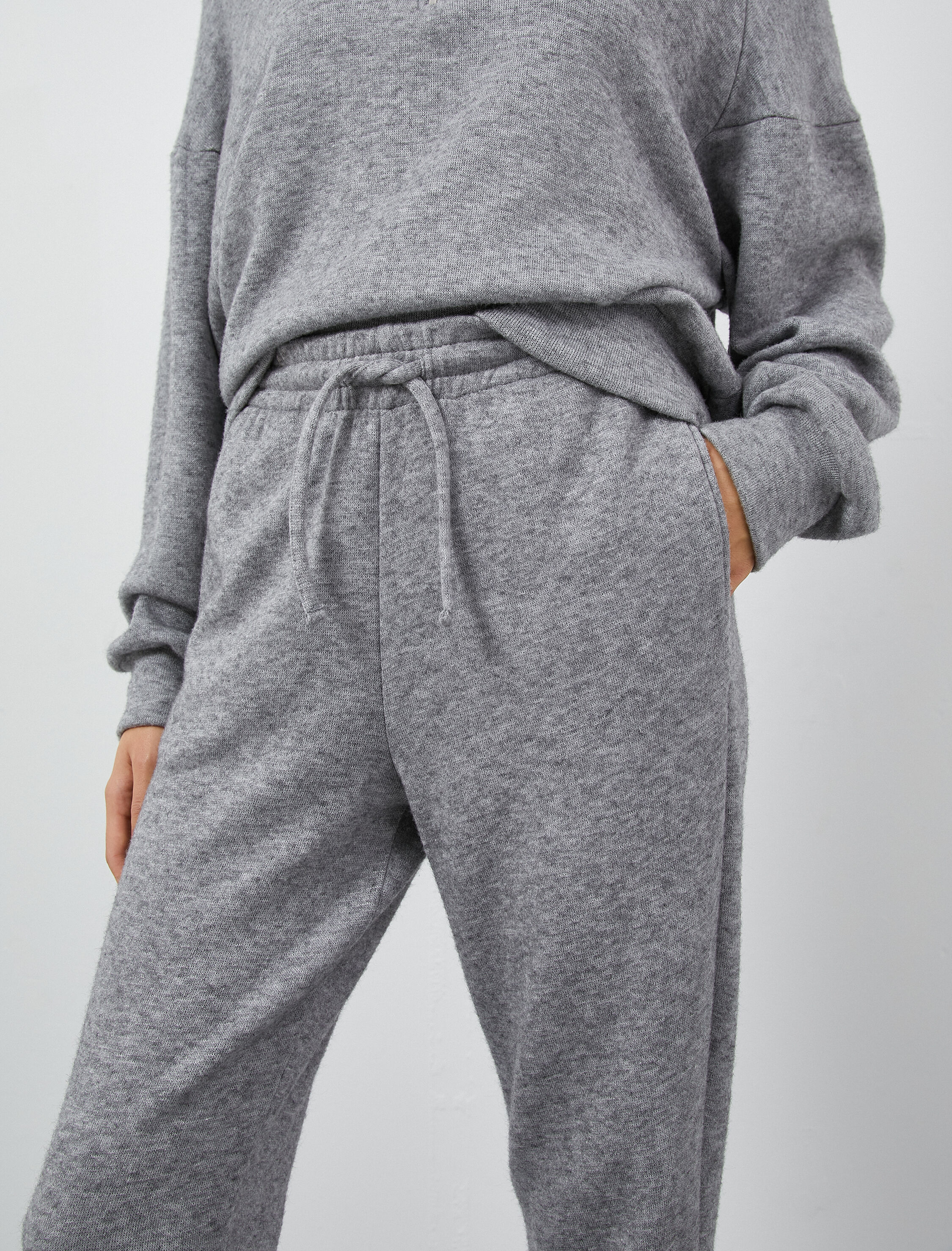 Jogger Pijama Altı Beli Bağcıklı