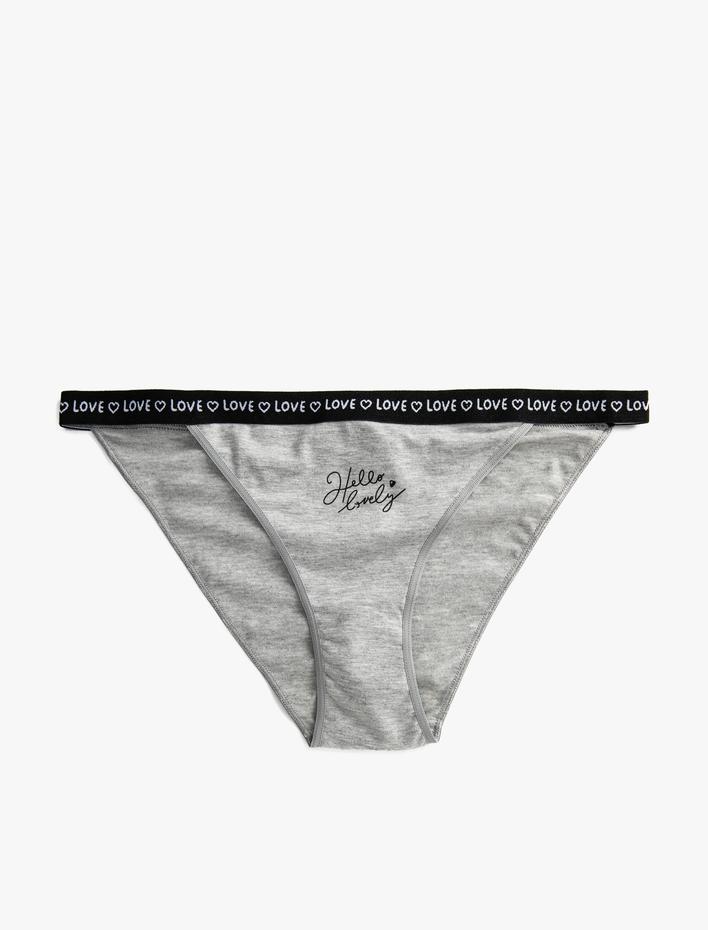  Baskılı Brazilian Külot