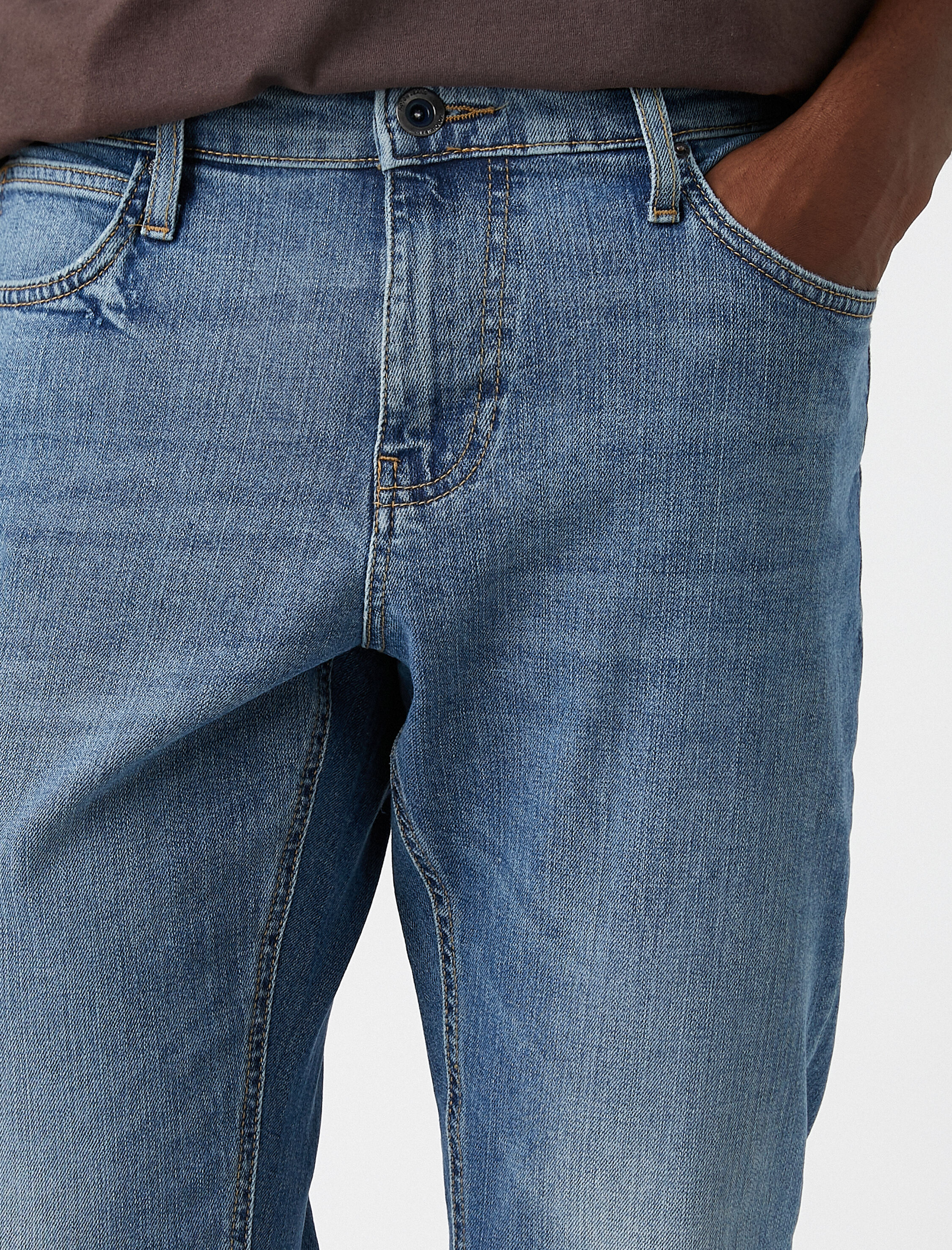   Straight Fit Kot Pantolon - Mark Jean