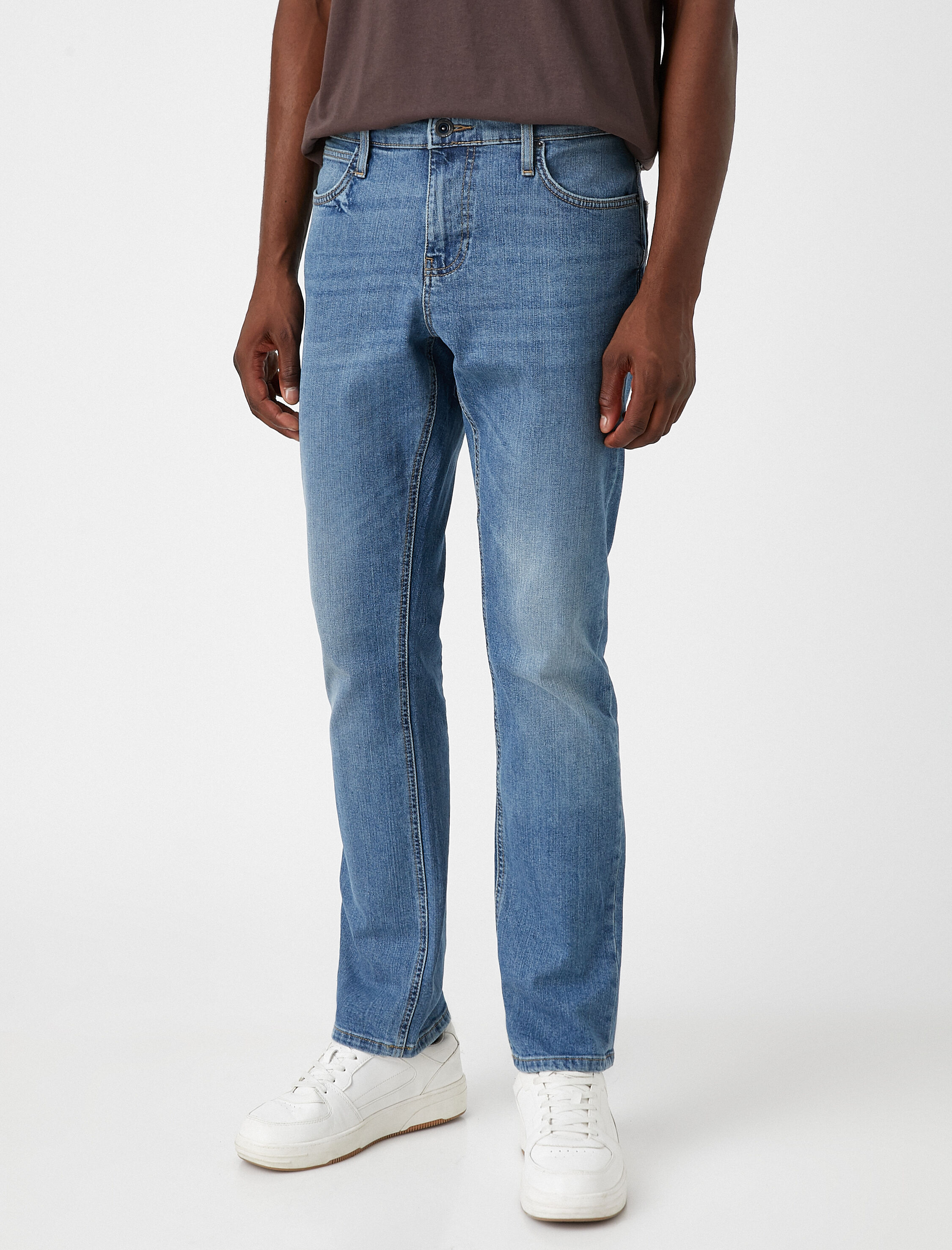   Straight Fit Kot Pantolon - Mark Jean