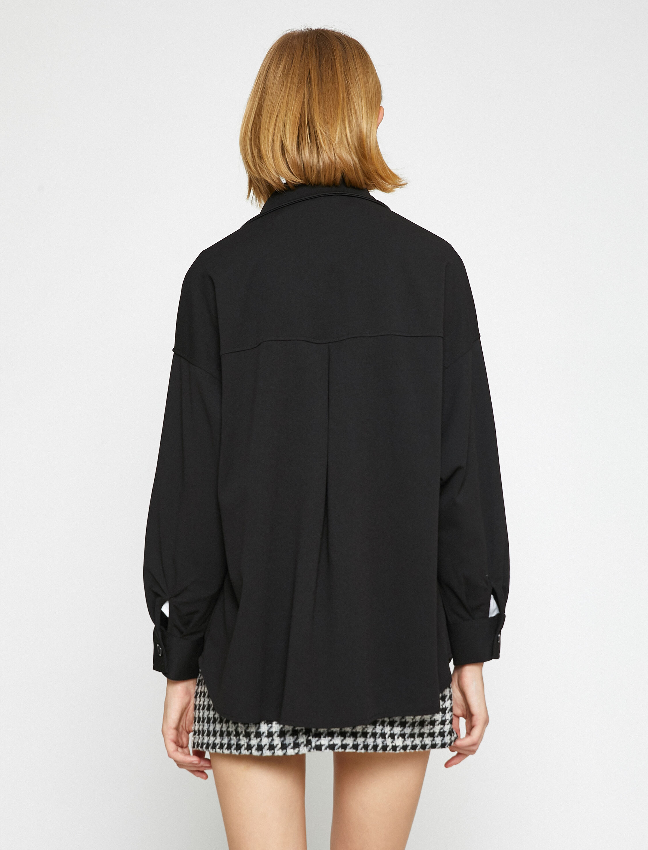   Düğmeli Cepli Shacket