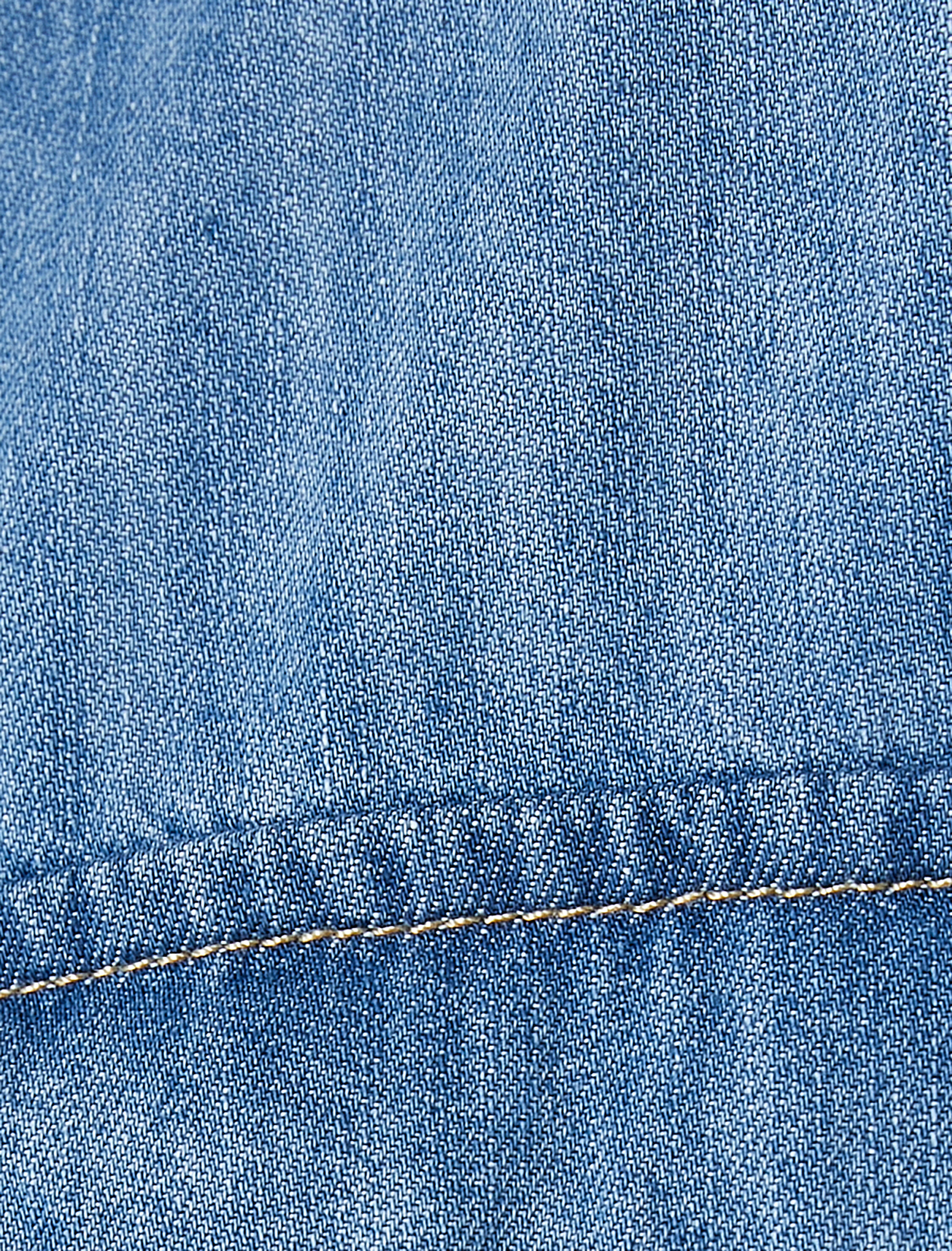   Kot Gömlek Ceket Çıtçıt Düğmeli Cep Detaylı Klasik Yaka